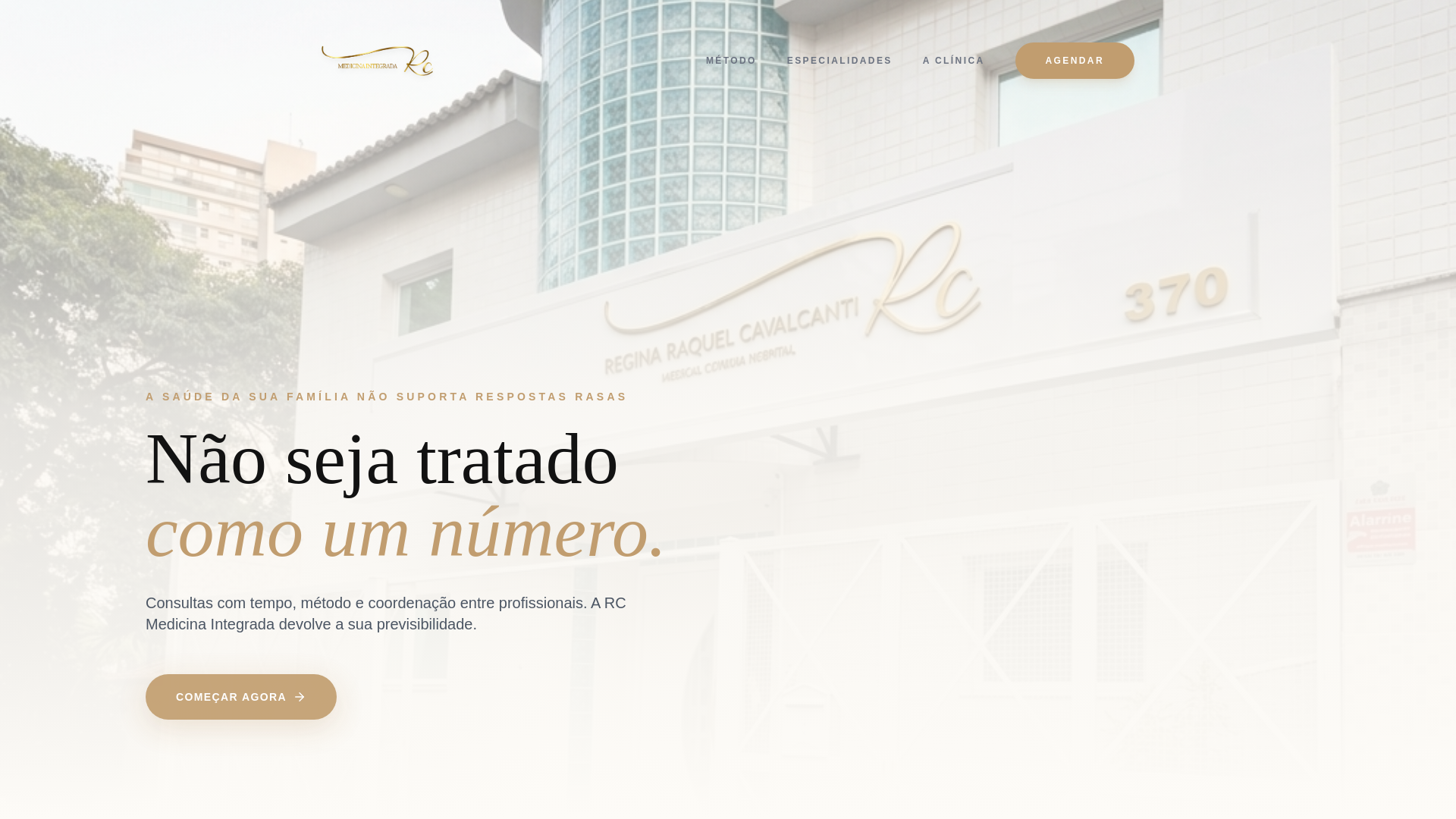 website screenshot of https://rcclinicamedica.pages.dev/