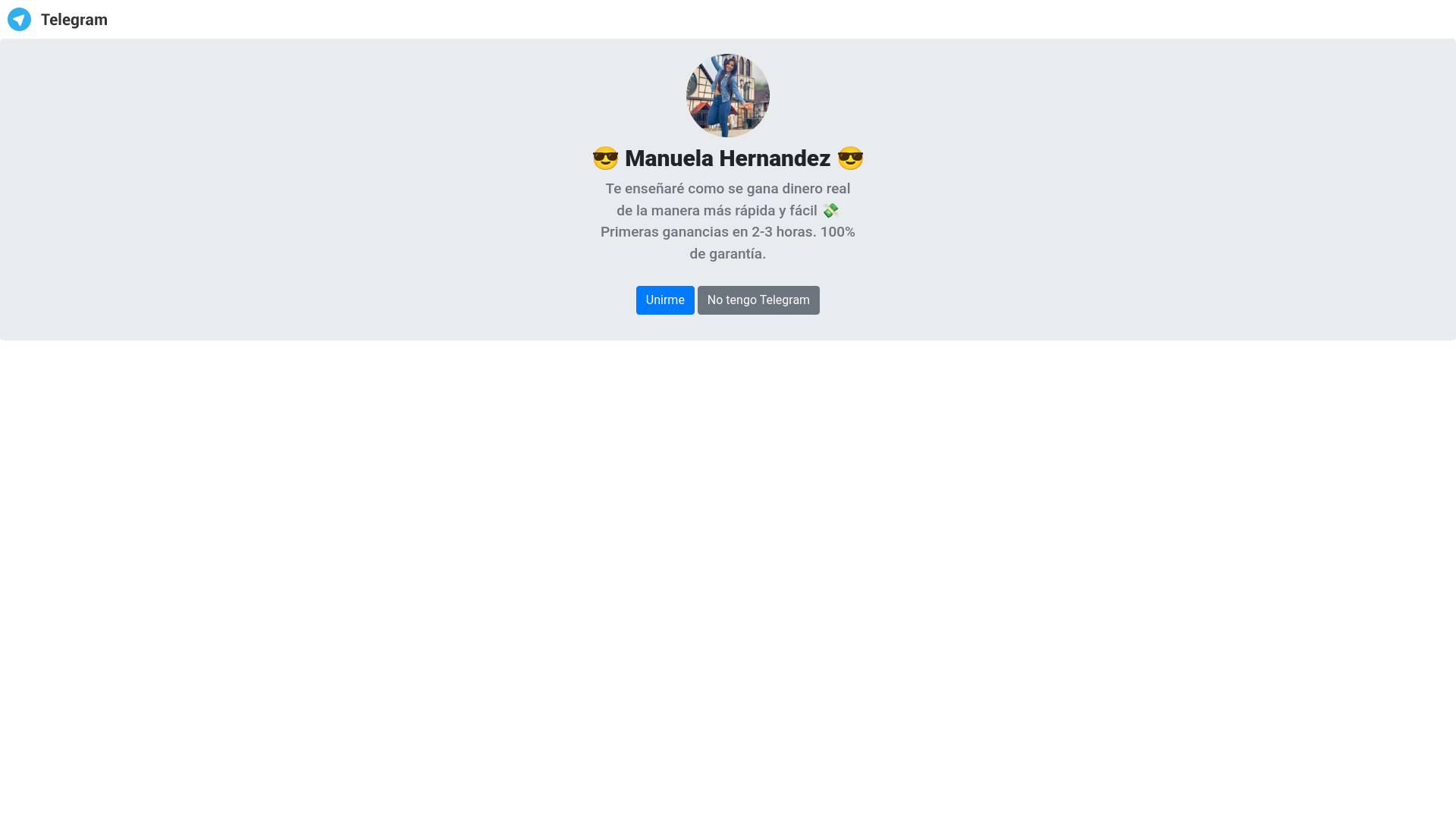 website screenshot of https://manuela09.icu/
