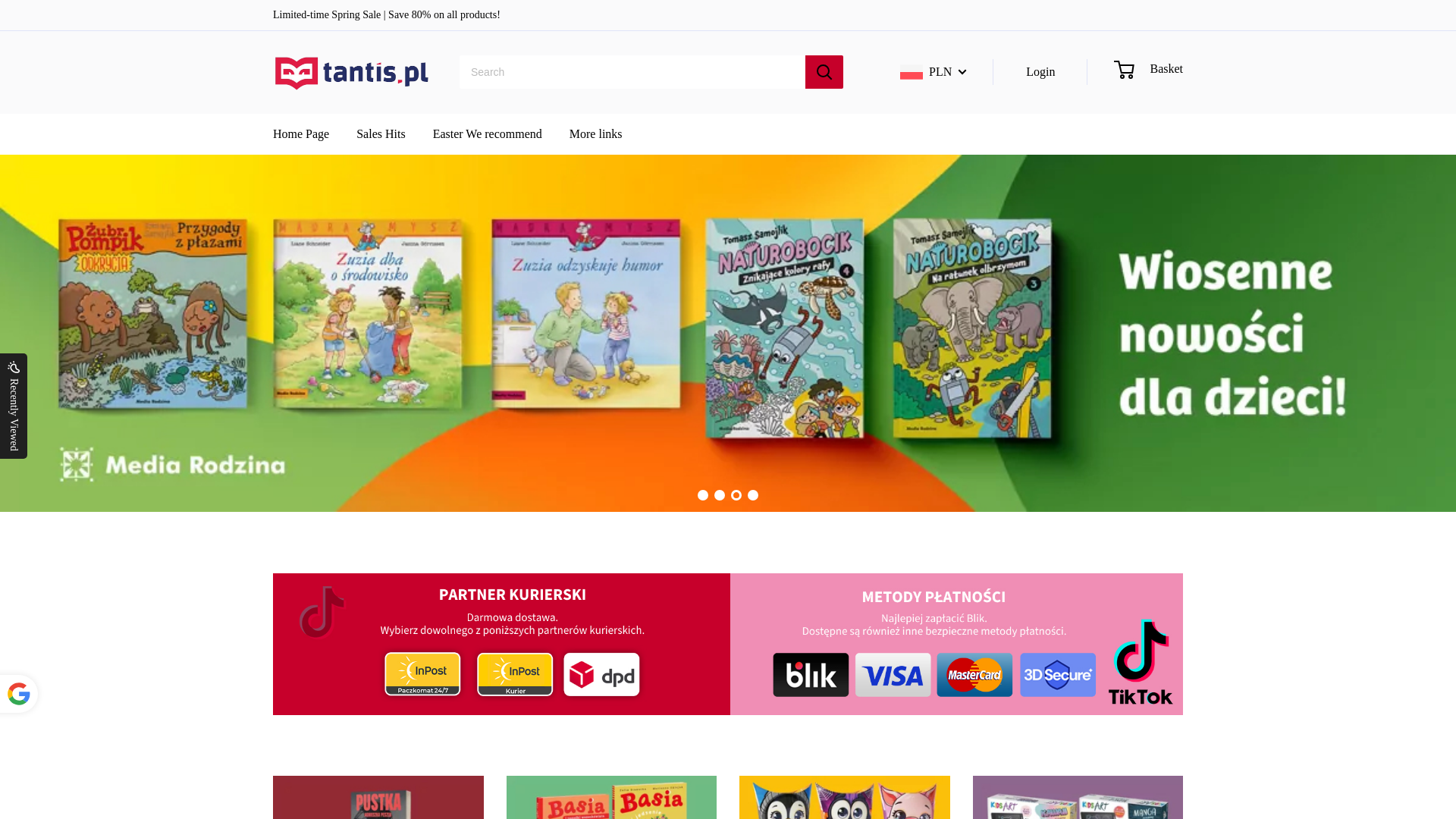 website screenshot of https://marierodd.shop