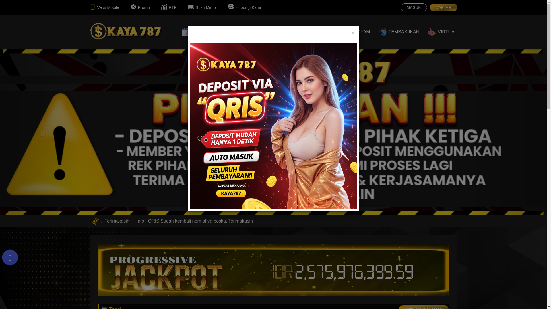 website screenshot of https://kaya787gacor111.xyz/