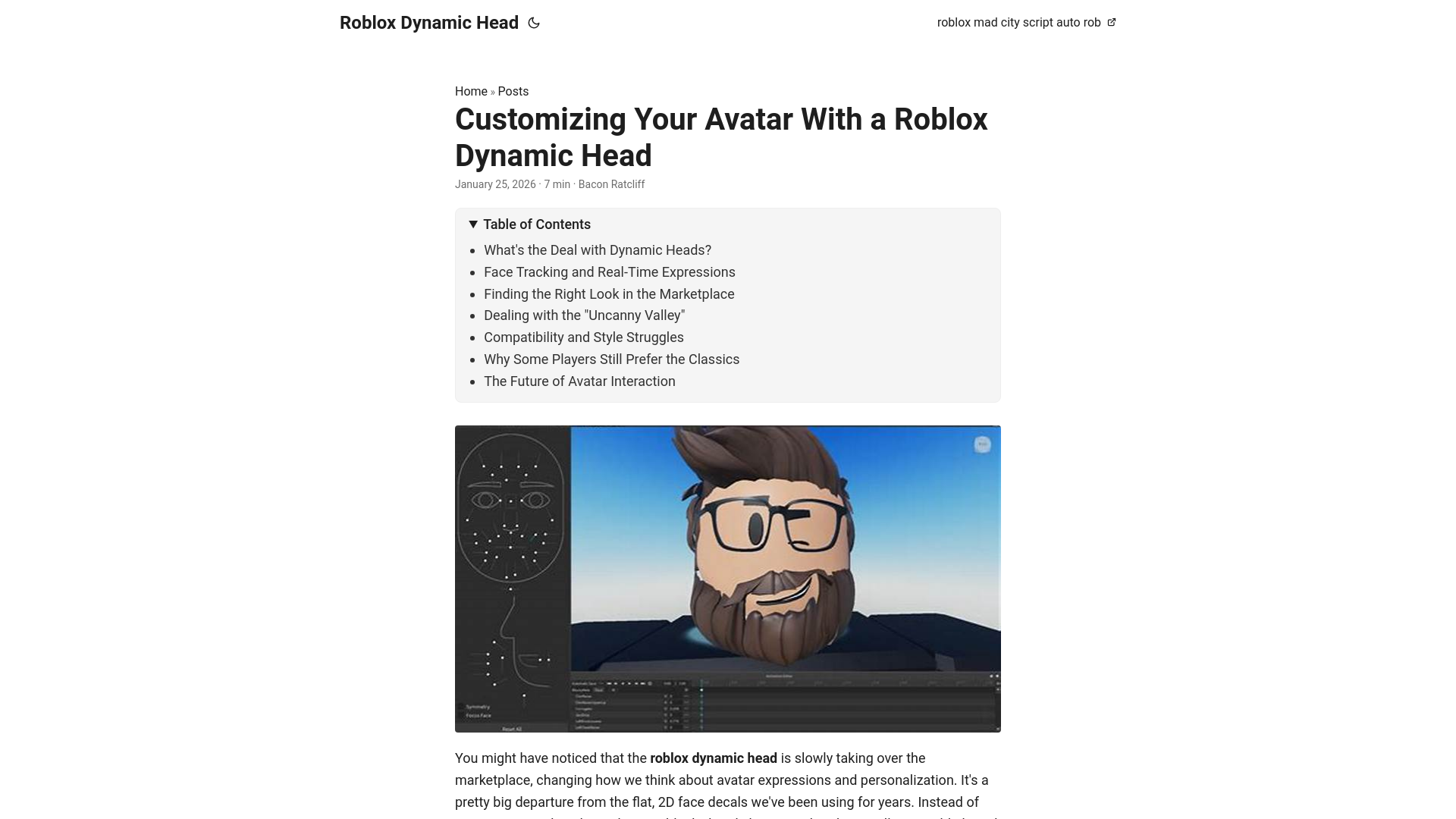 website screenshot of https://roblox-dynamic-head2.pages.dev/