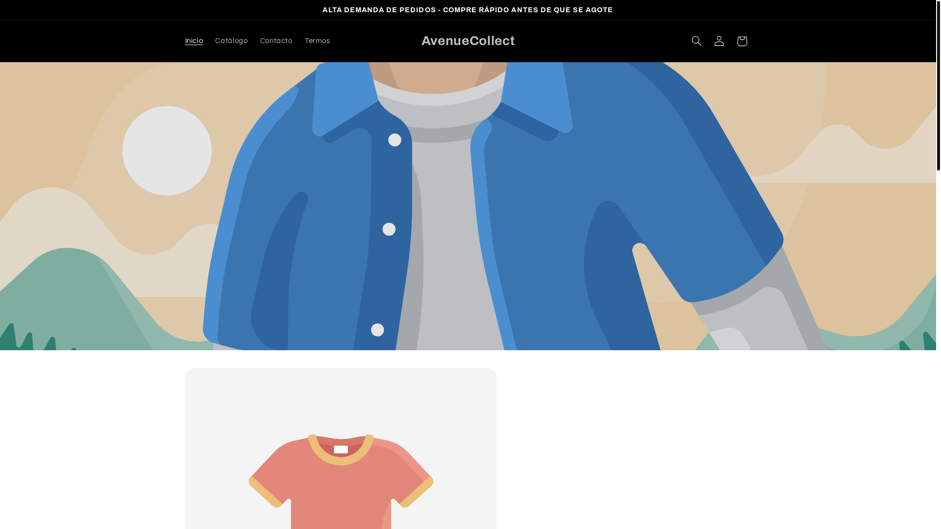website screenshot of https://avenuecollect.com/