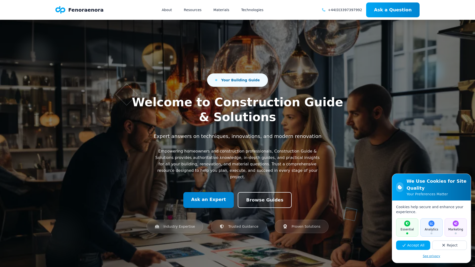website screenshot of https://fenoraenora.com/
