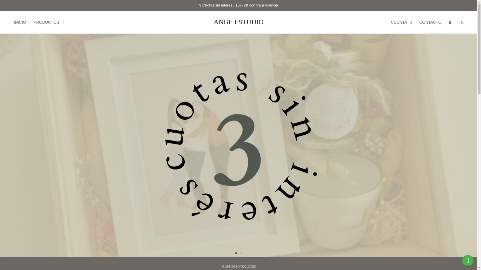 website screenshot of https://angeestudio.com.ar/
