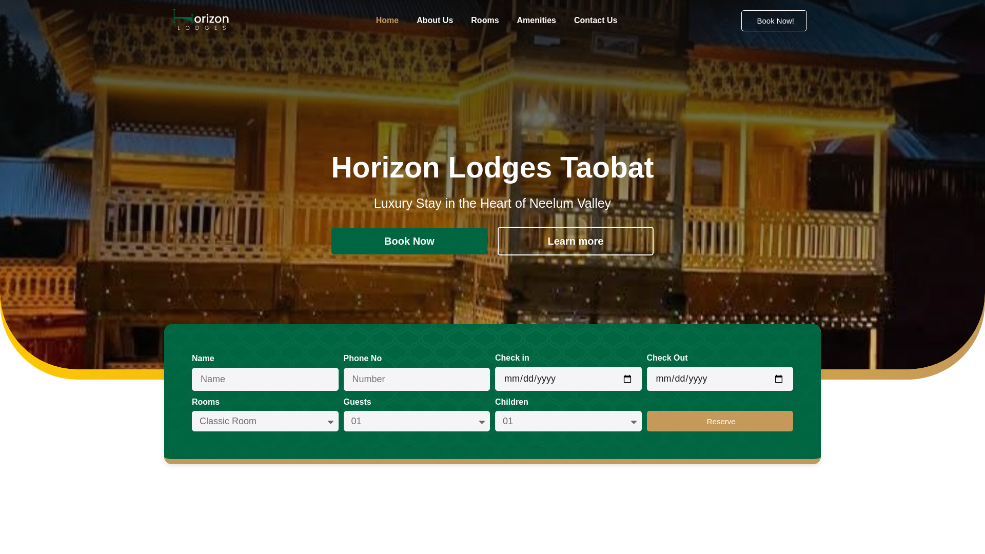 website screenshot of https://horizonlodgestaobat.site/