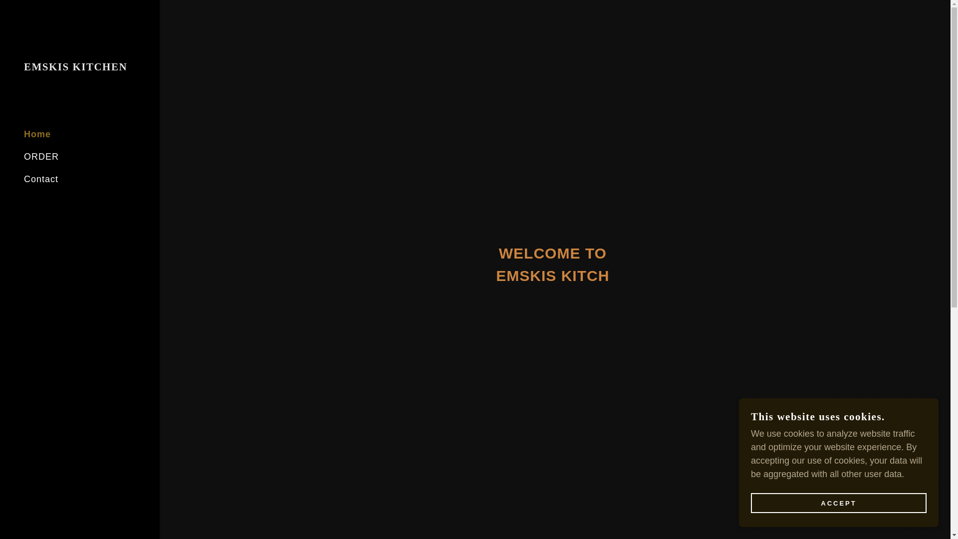 website screenshot of https://emskikitchen.com/