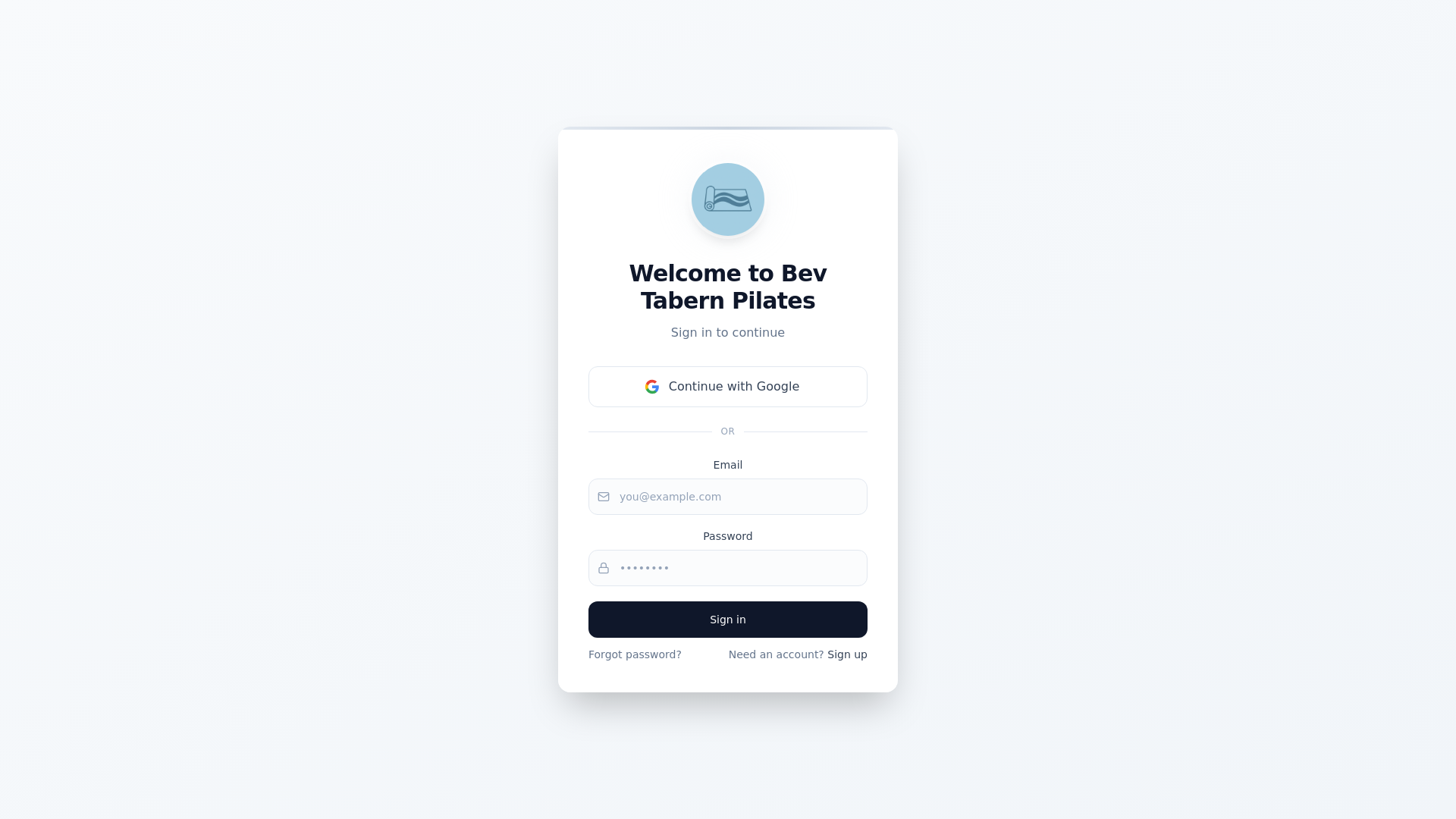 website screenshot of https://movewithbev.com/