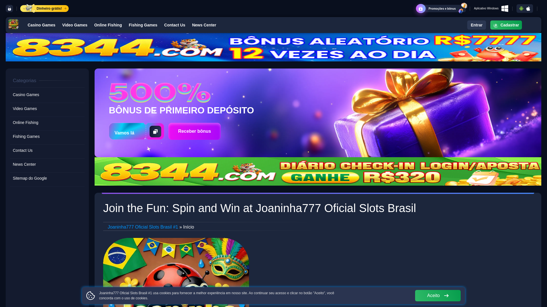 website screenshot of https://joaninhas777.com/