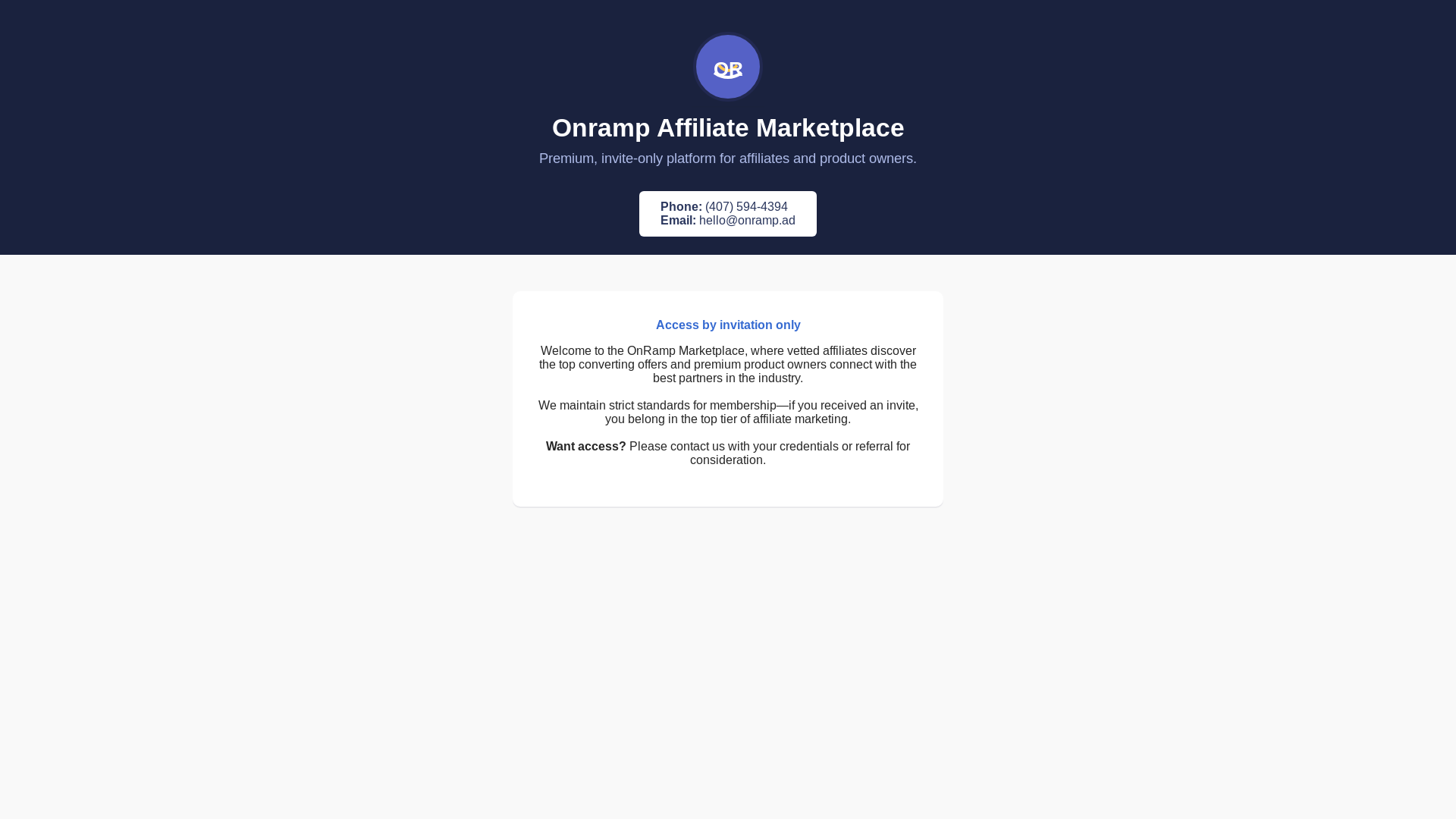 website screenshot of https://onramp-website.pages.dev/
