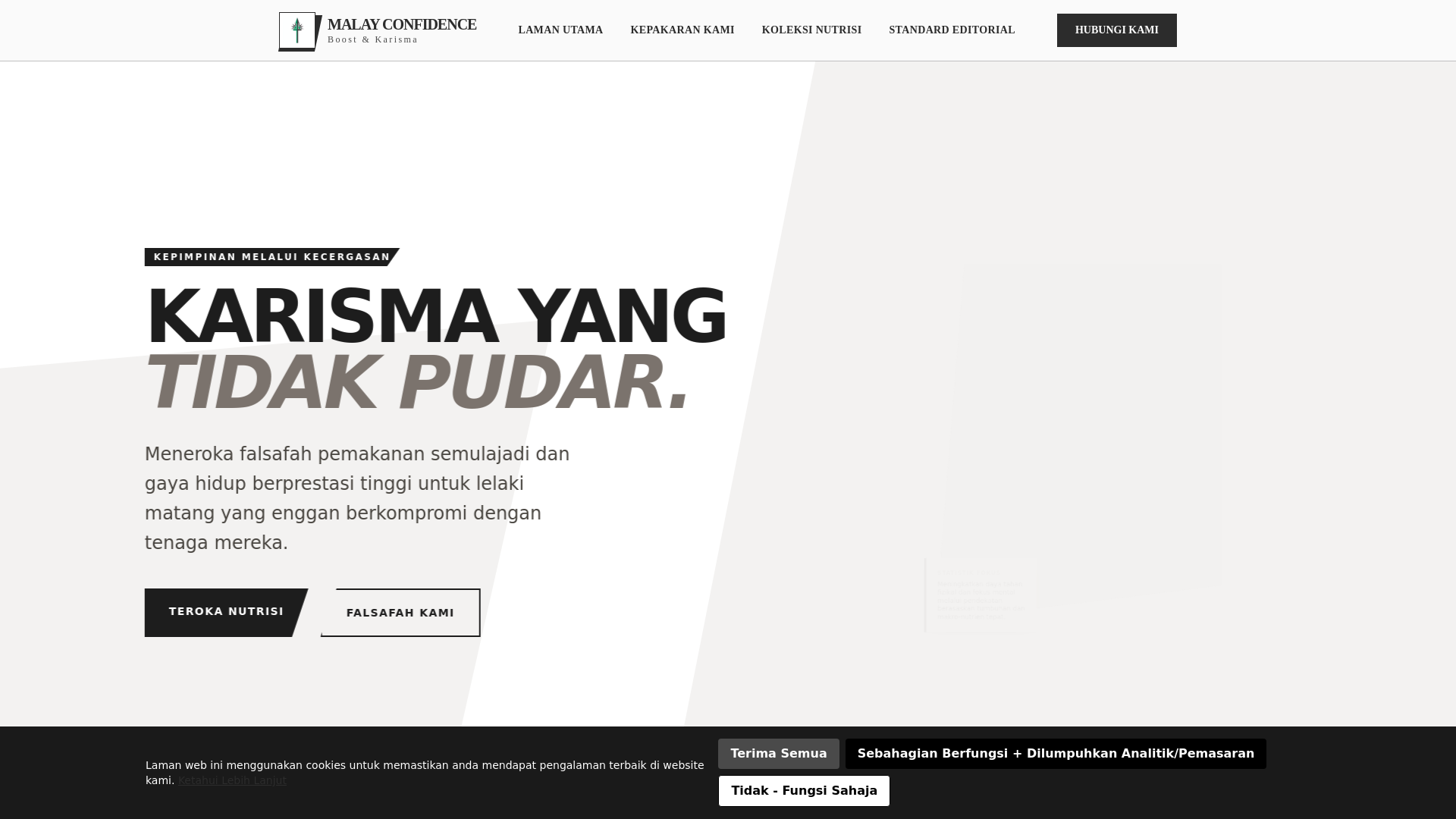 website screenshot of https://malayconfidenceboostqs.info/