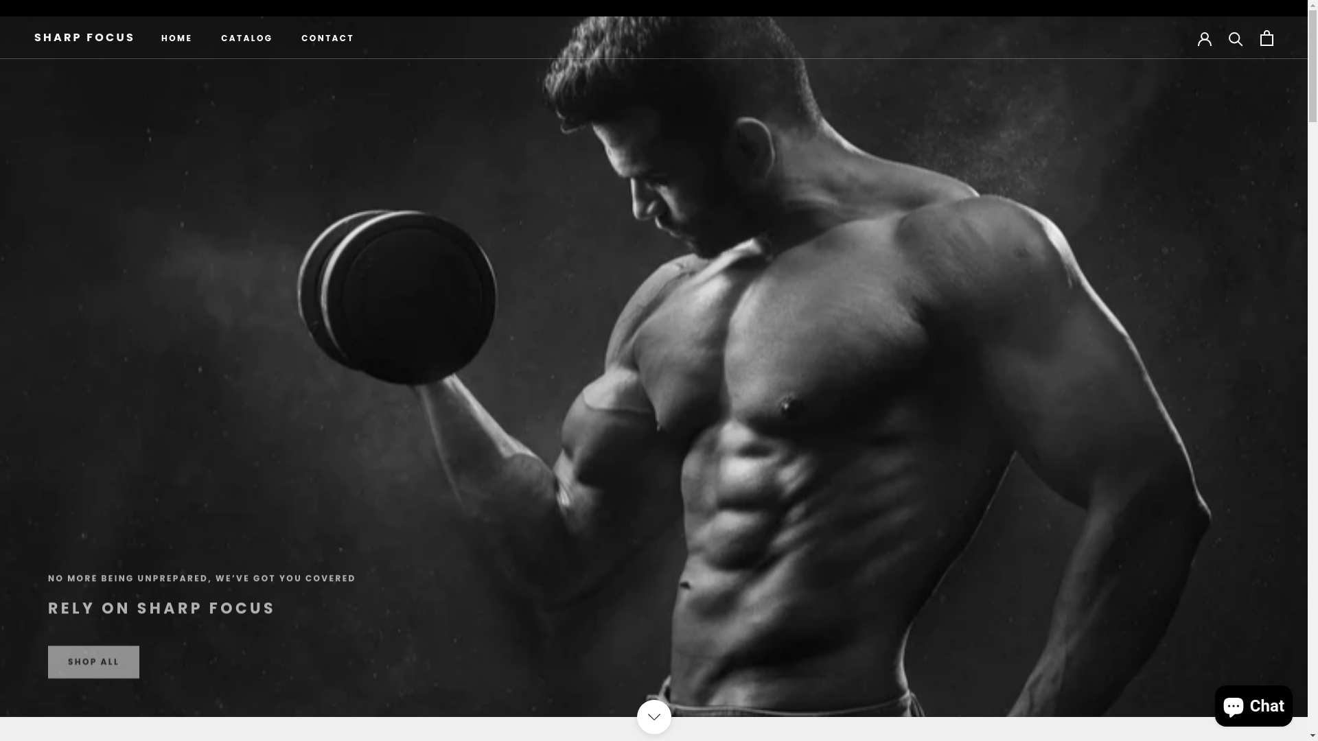 website screenshot of https://sharpfocusing.com/