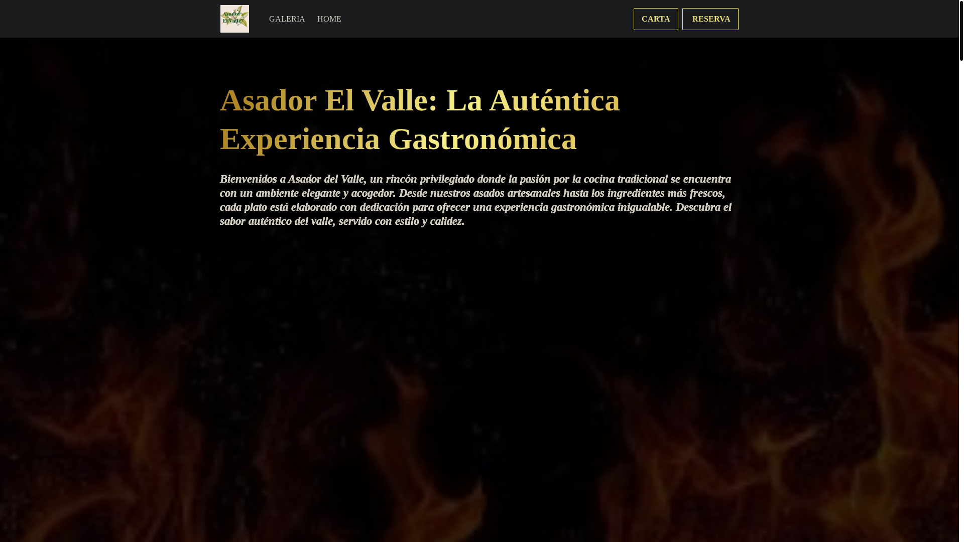 website screenshot of https://asadorelvalle.es/