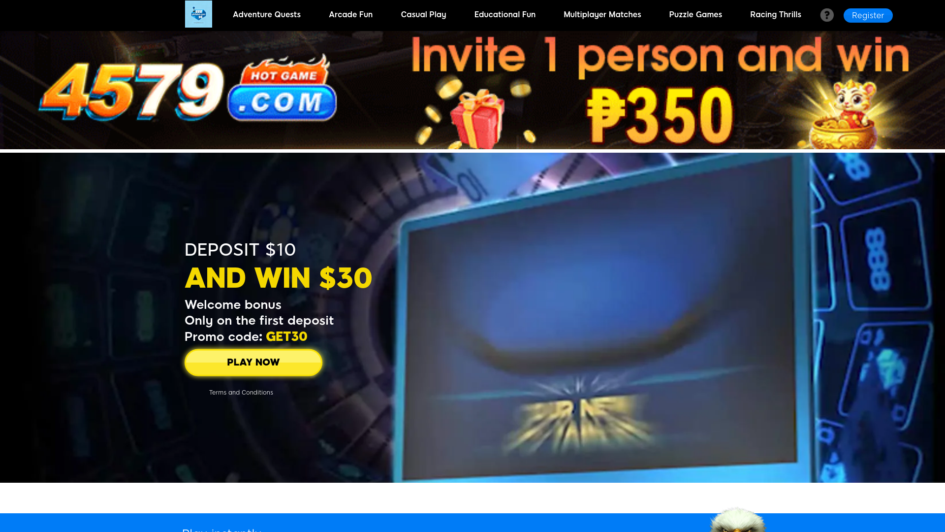 website screenshot of https://wwwphilslot.com