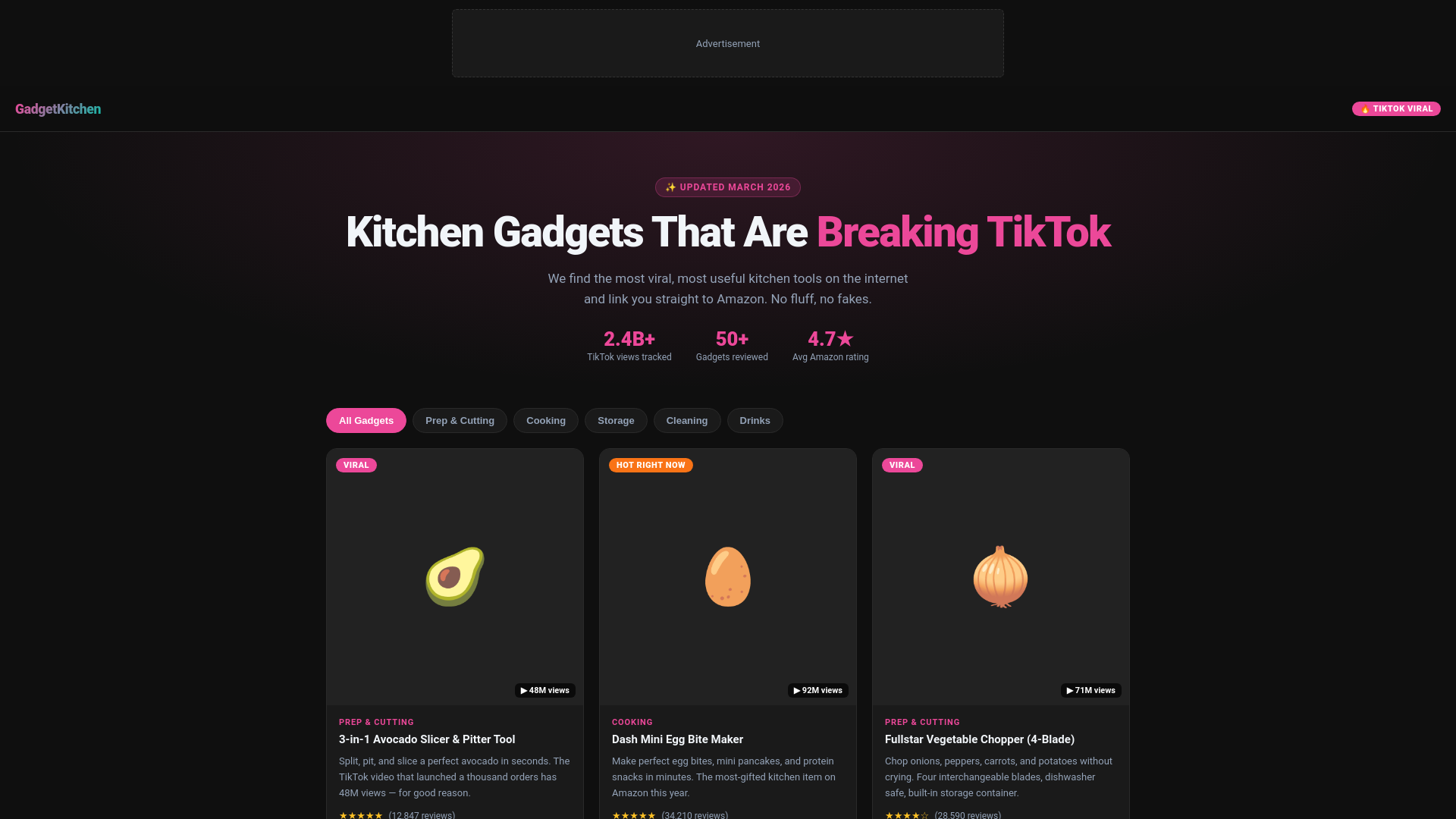 website screenshot of https://kitchen-shop.pages.dev/