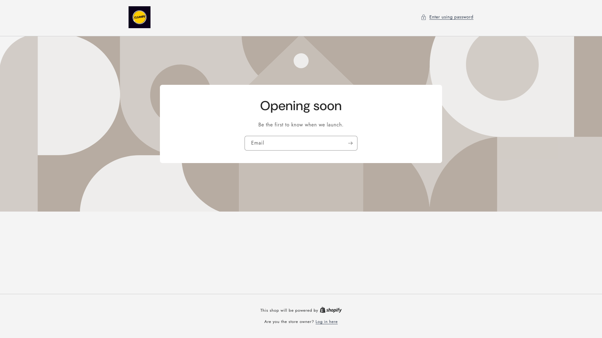 website screenshot of https://cleanifystore.co.in/