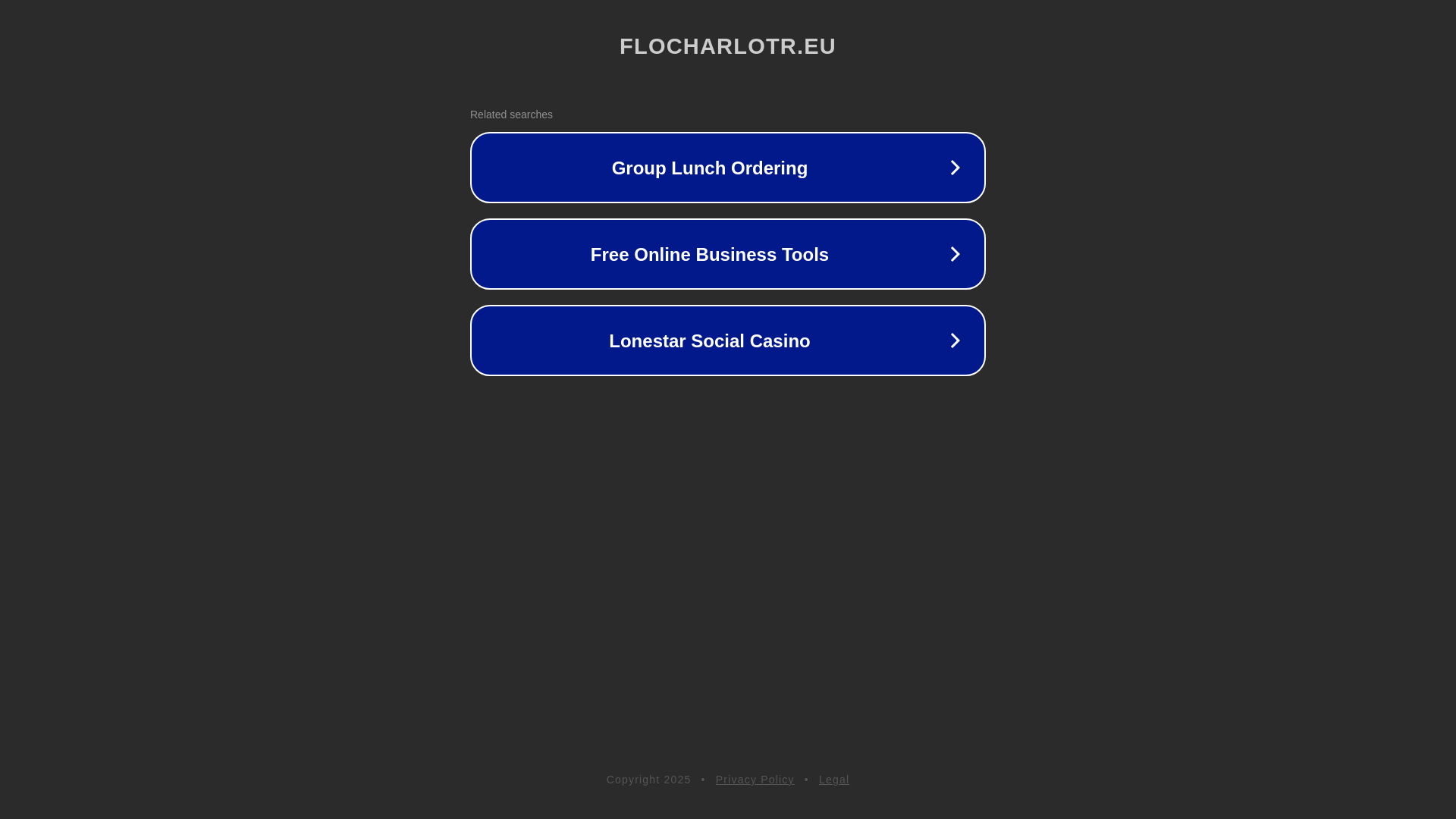 website screenshot of https://flocharlotr.eu/