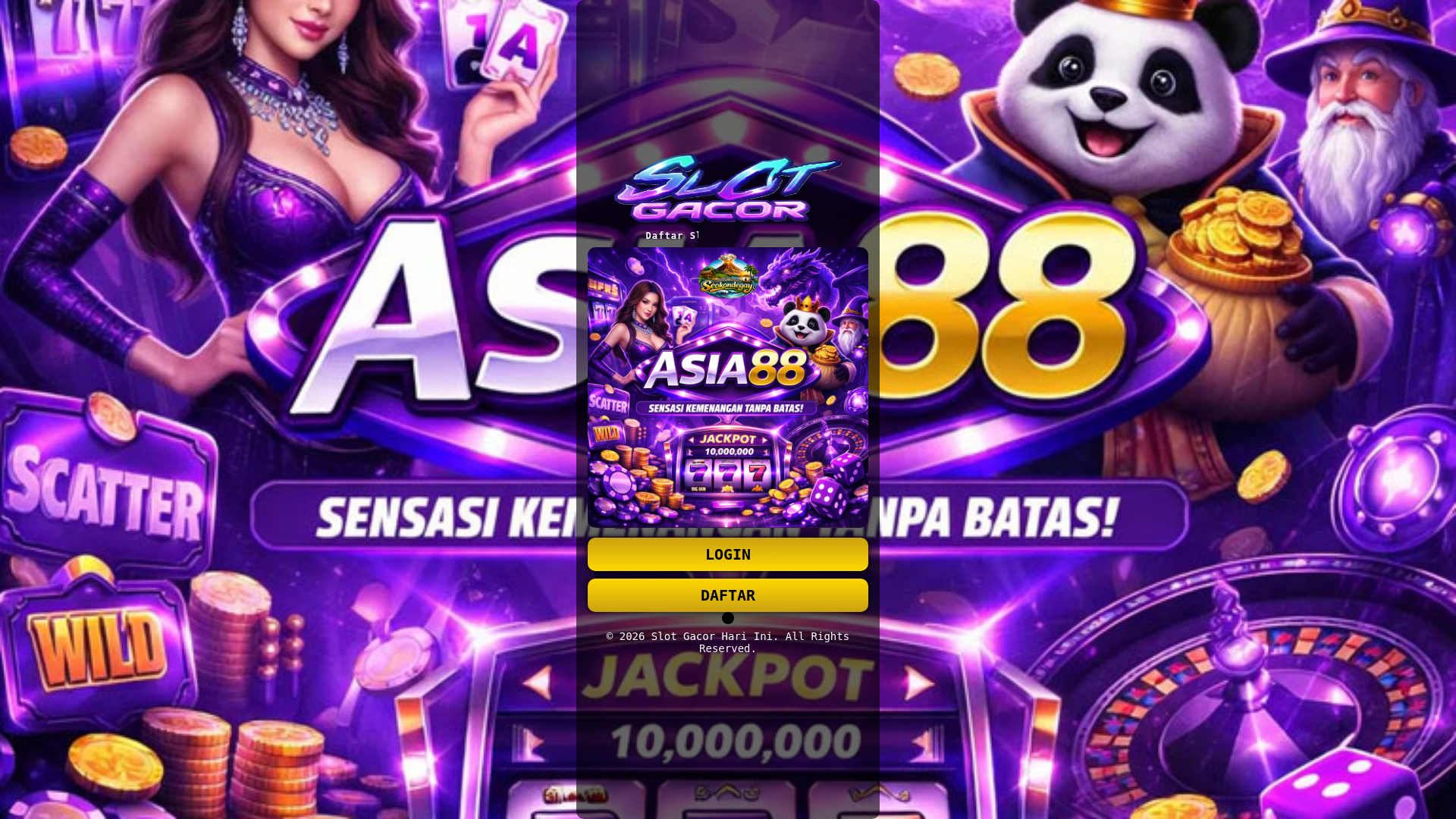 website screenshot of https://asia88-izinnaikdong.pages.dev/