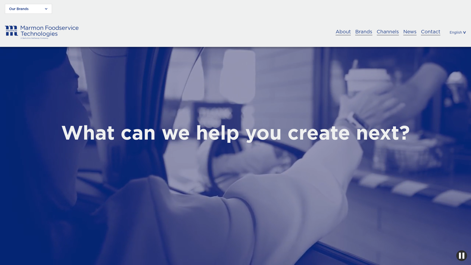 website screenshot of https://marmonfoodtechnologies.com