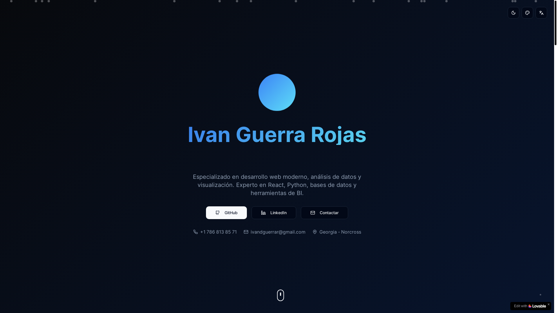 website screenshot of https://ivandguerrar.site/