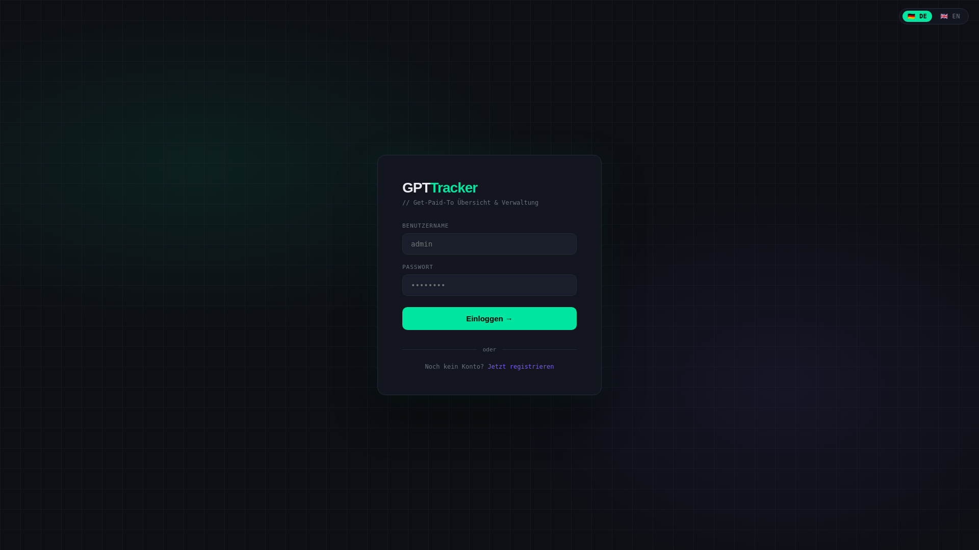 website screenshot of https://getpaidtracker.com