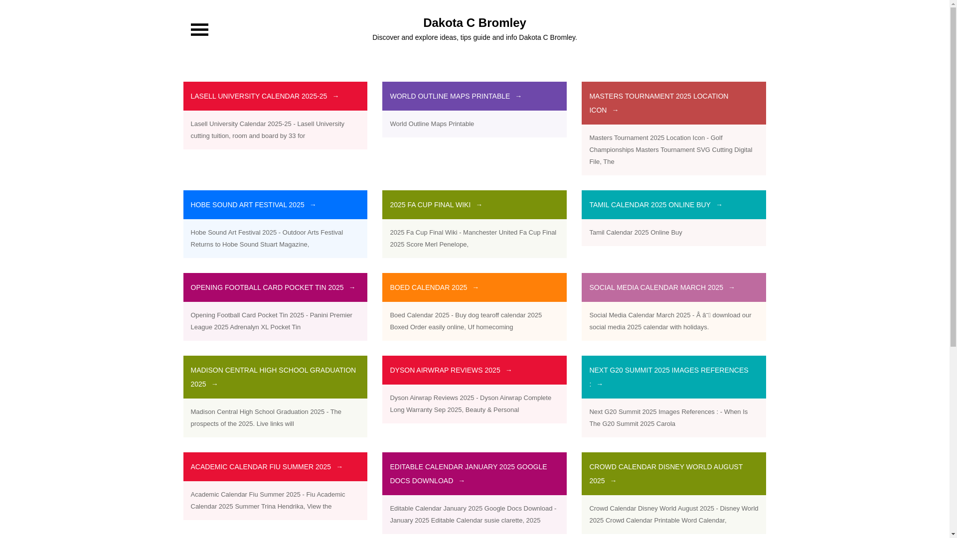 website screenshot of https://dakotacbromley.pages.dev/
