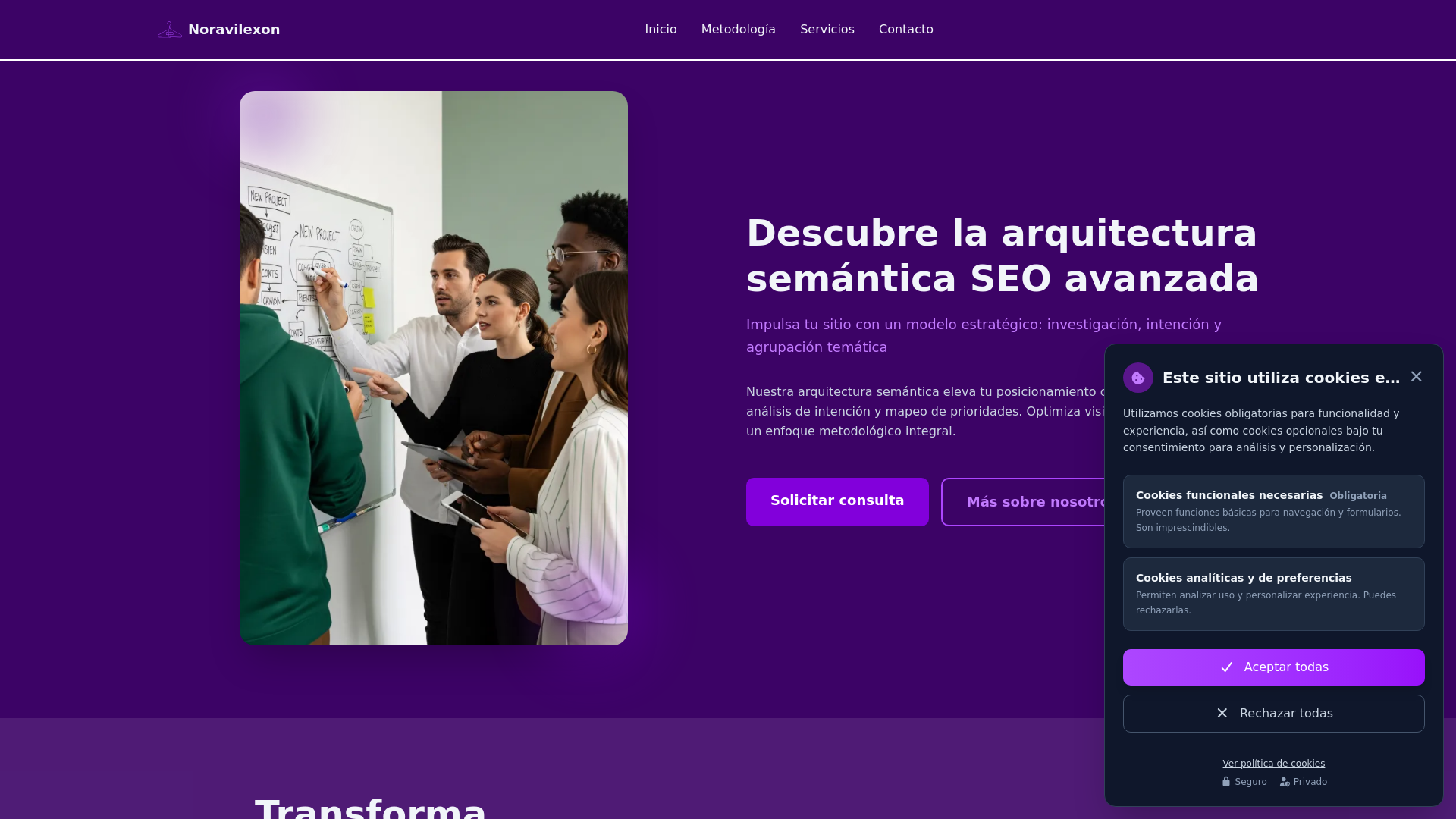 website screenshot of https://noravilexon.sbs/