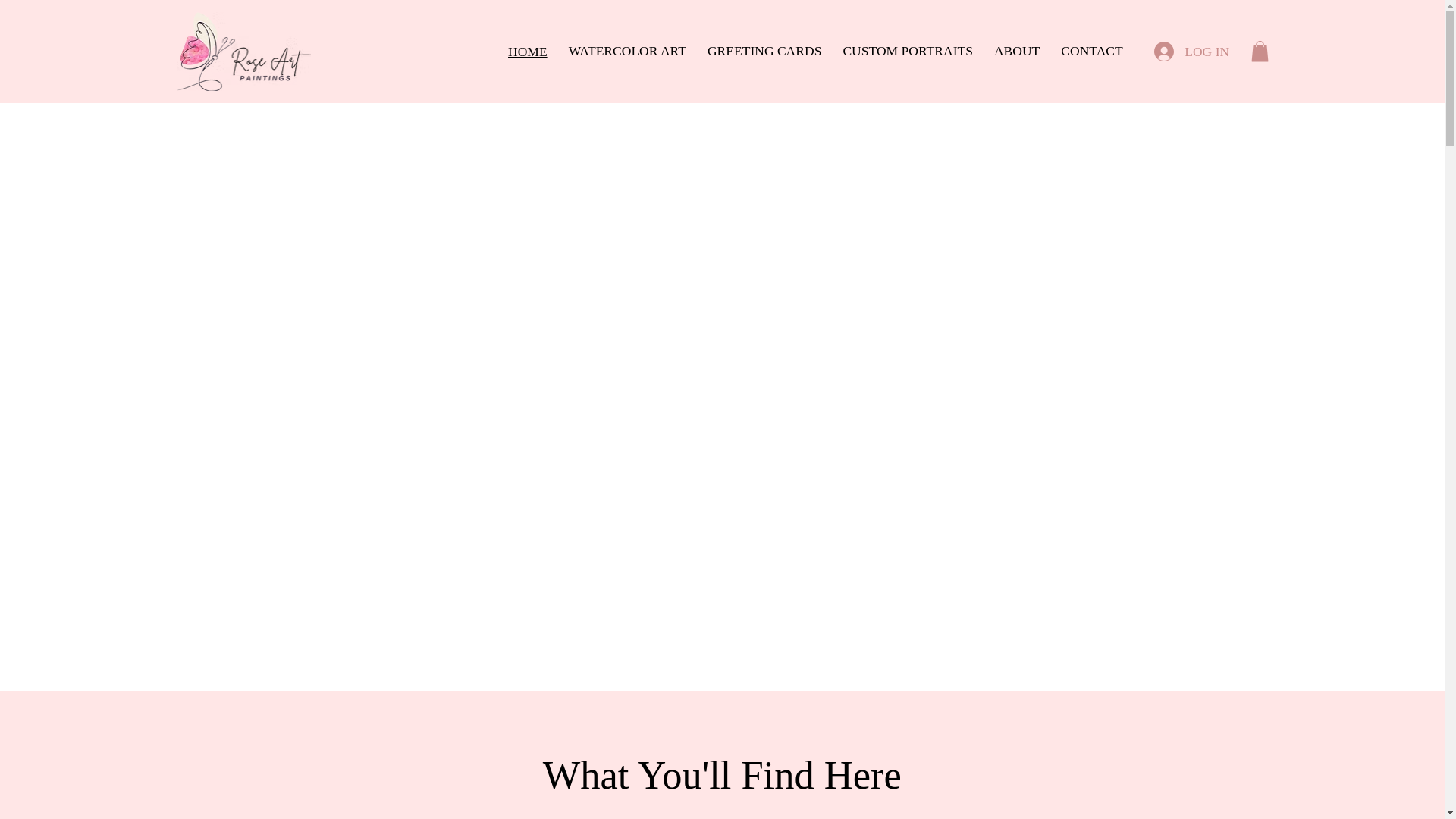 website screenshot of https://roseartpaintings.com/
