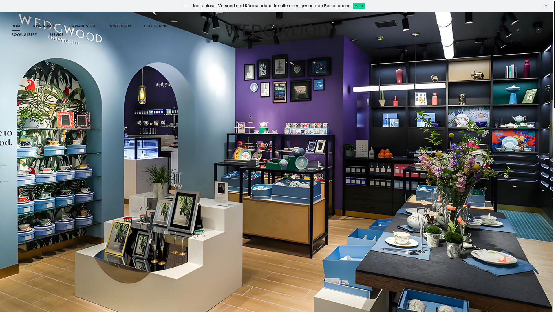 website screenshot of https://www.wedgwood.com.de/