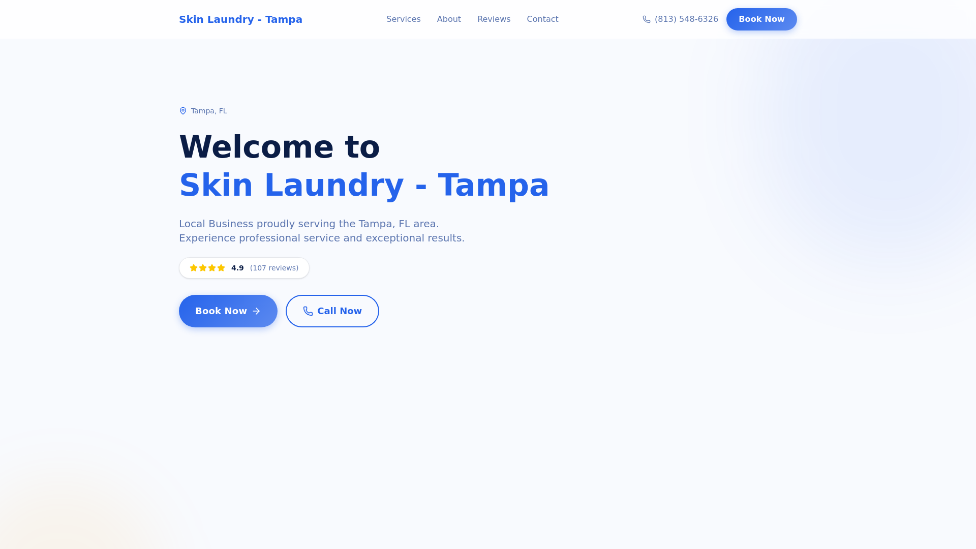 website screenshot of https://skin-laundry---tampa-fl-odev.pages.dev/