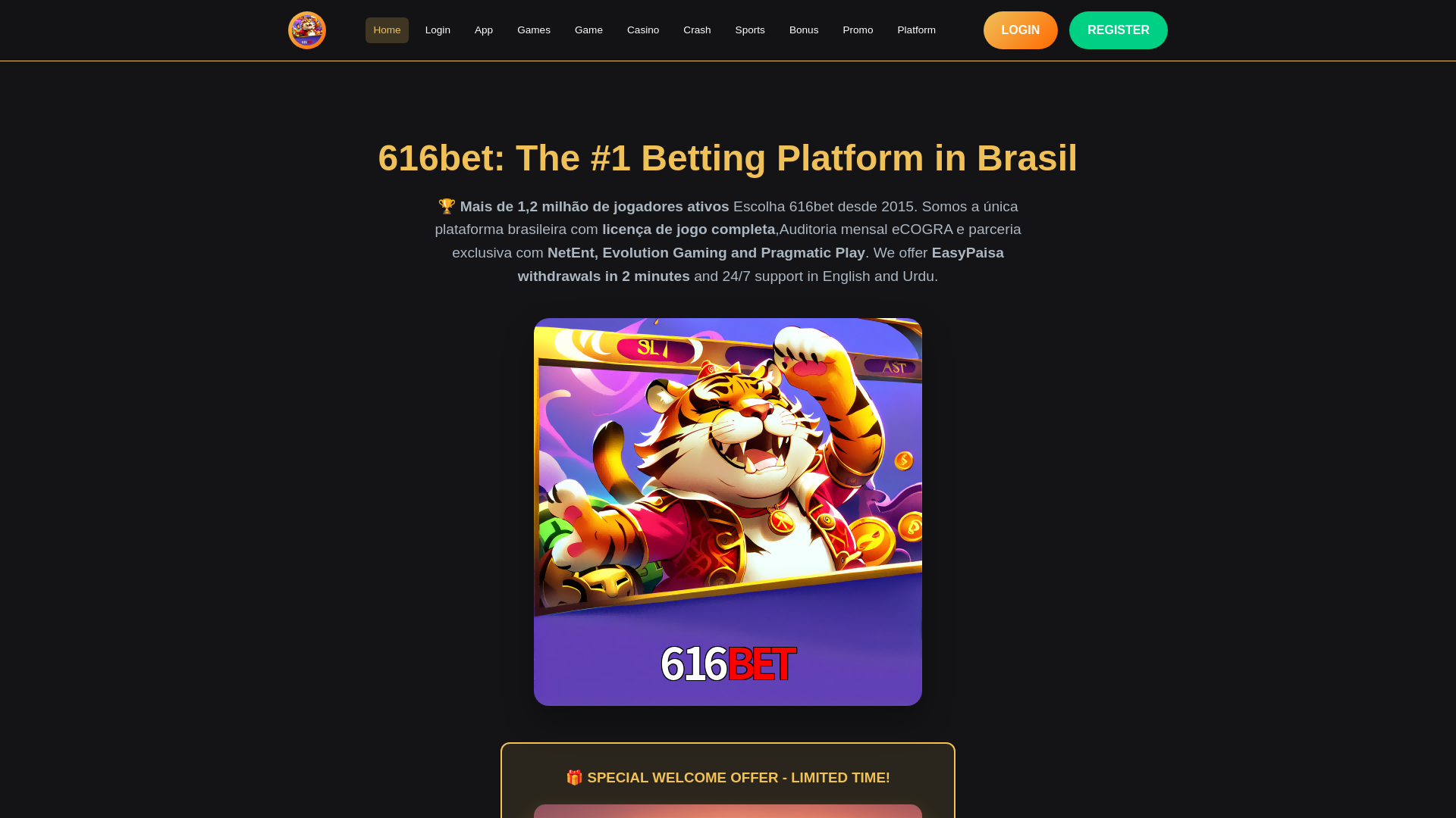 website screenshot of https://616beto1.com