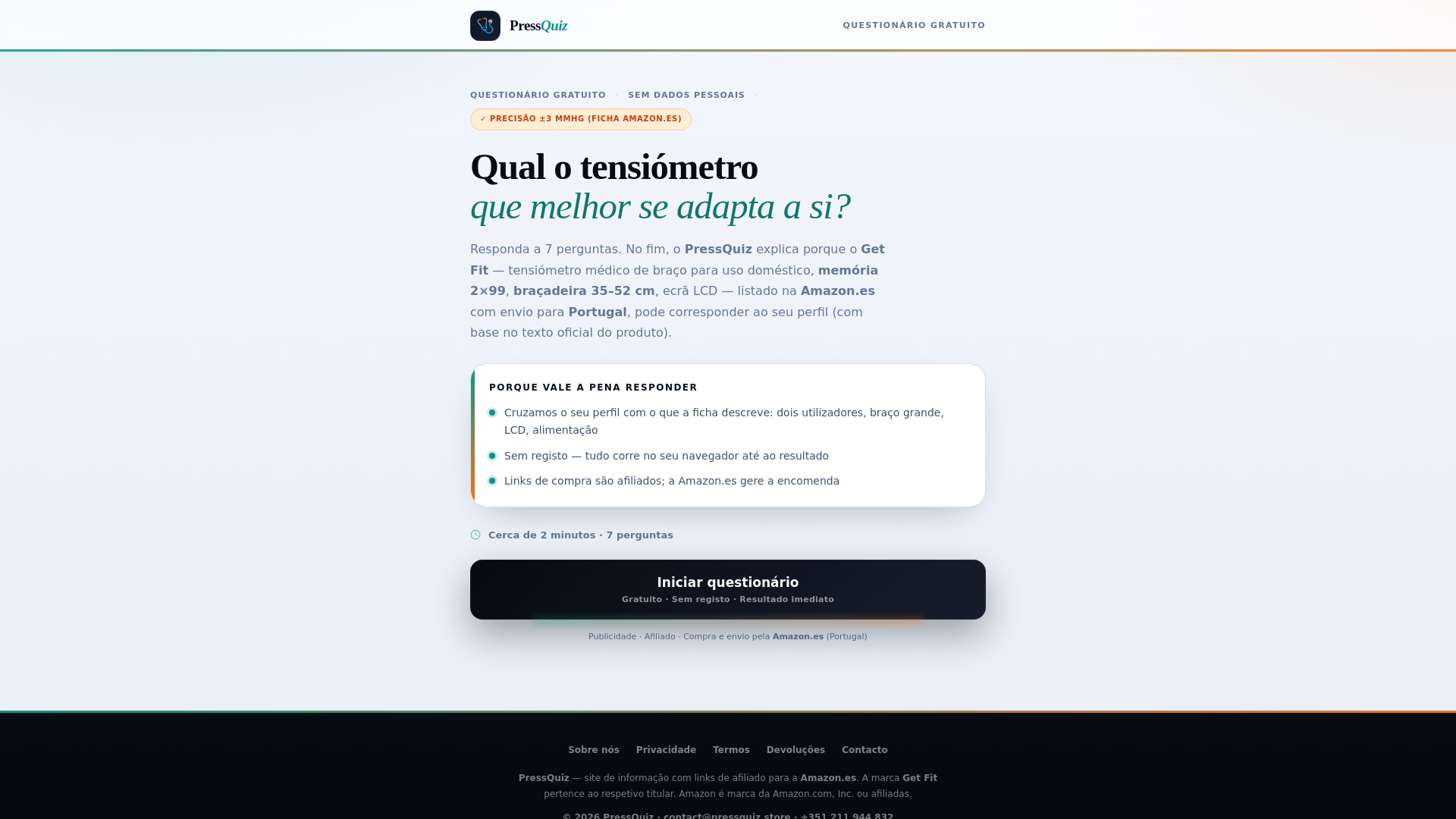 website screenshot of https://pressquiz.help/