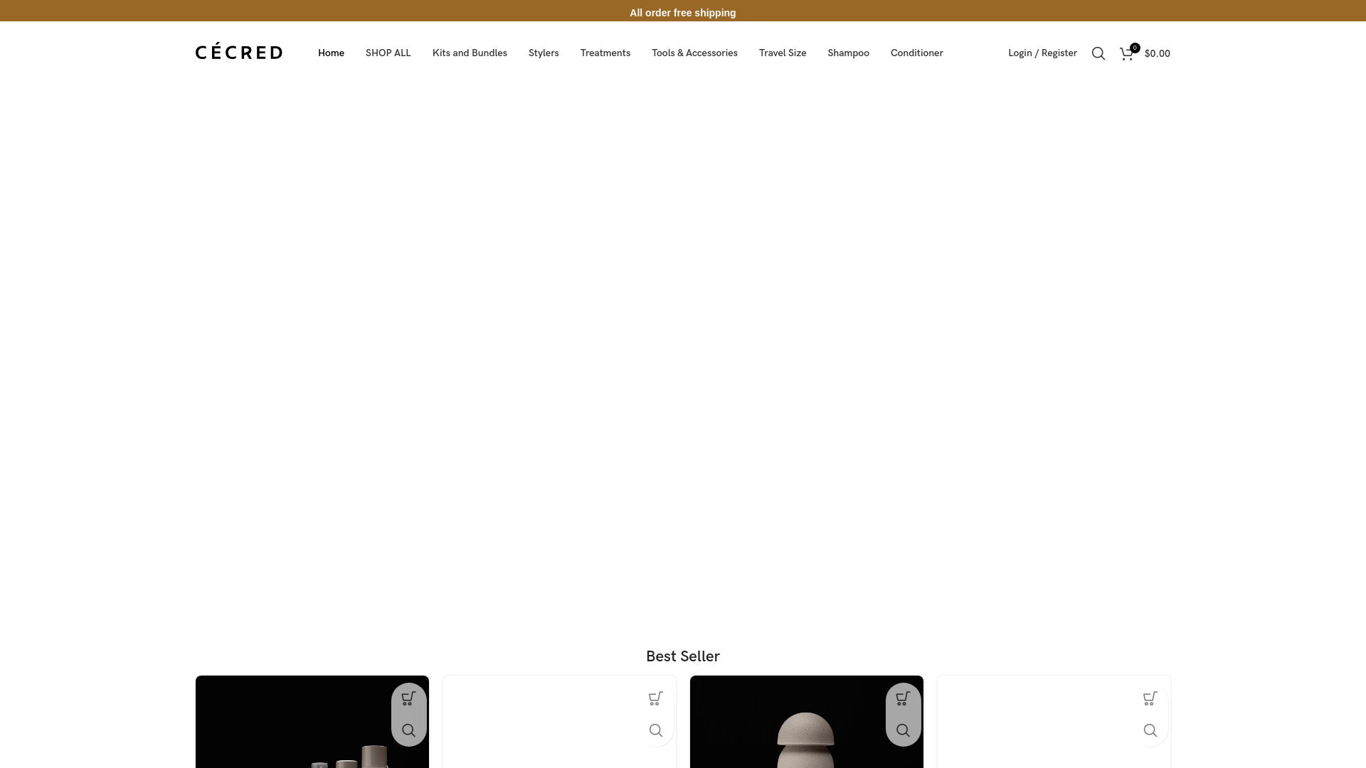 website screenshot of https://cecredsz.com/