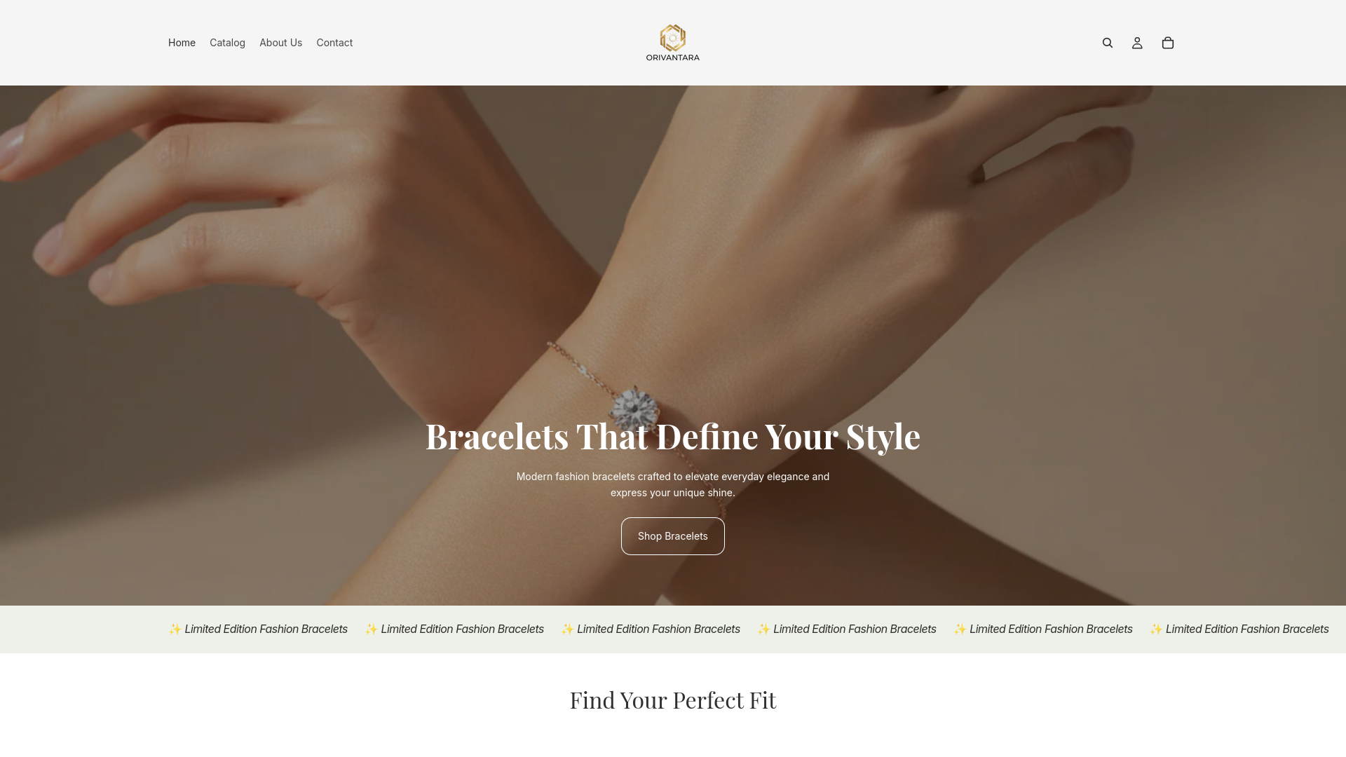 website screenshot of https://orivantara.com/