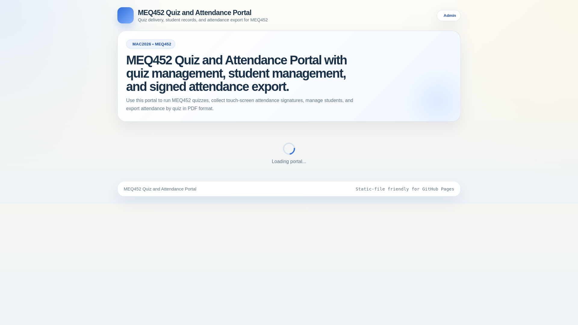 website screenshot of https://meq452-all-quiz-portal-hub.pages.dev/