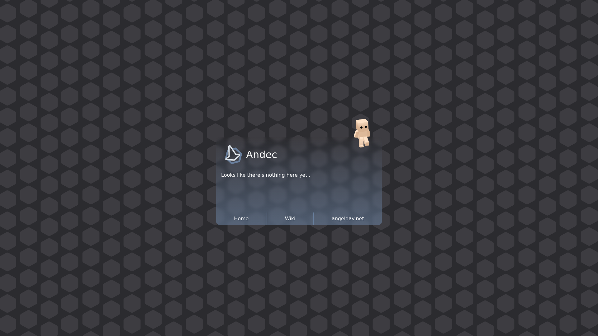 website screenshot of https://andec.pages.dev/