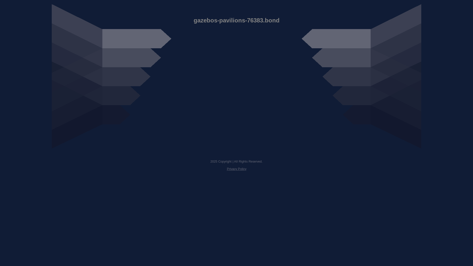 website screenshot of https://gazebos-pavilions-76383.bond/