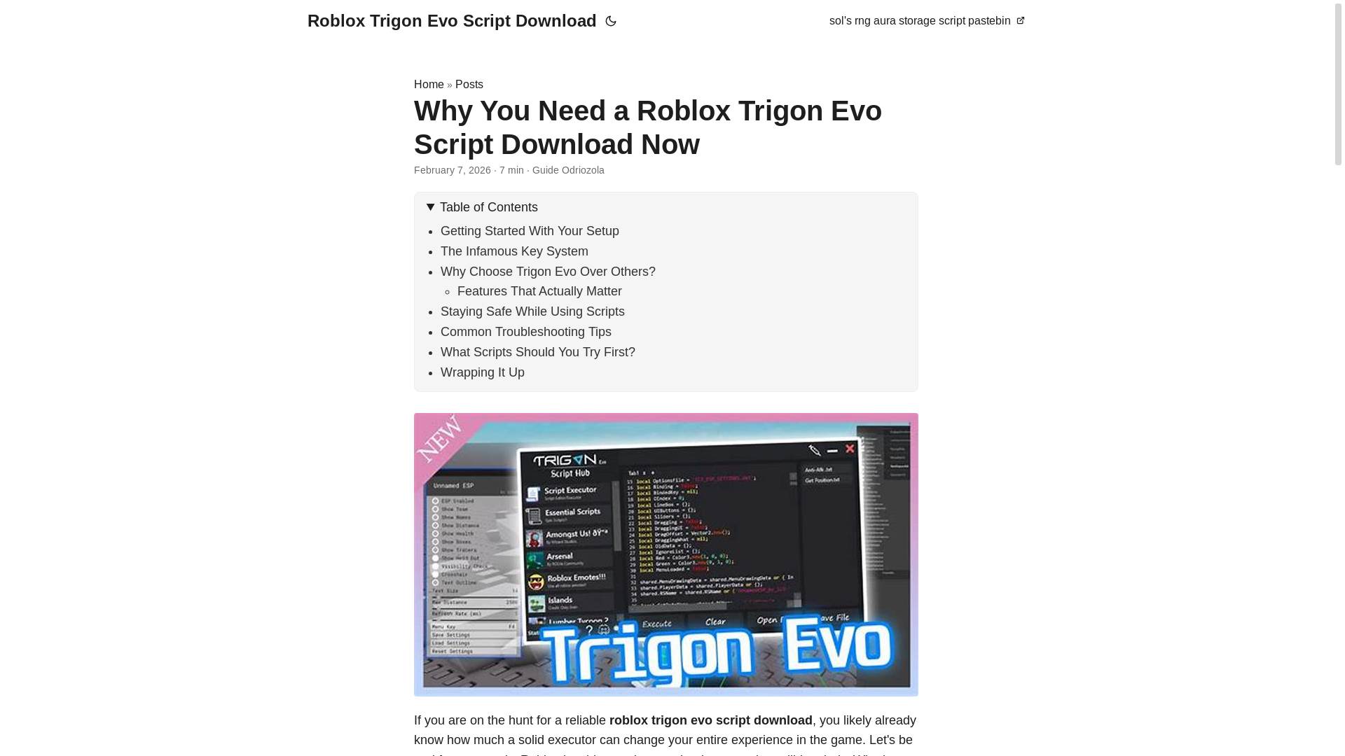 website screenshot of https://roblox-trigon-evo-script-download.pages.dev/