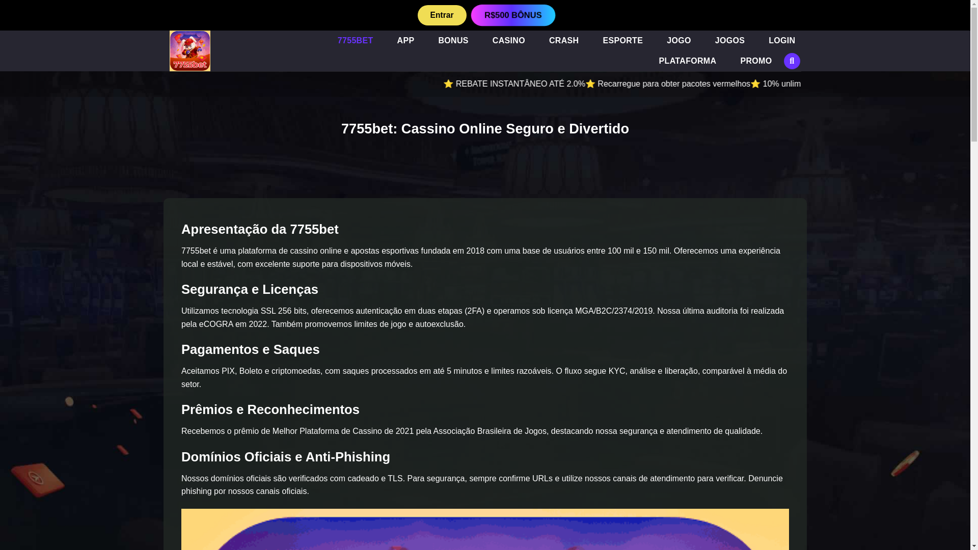 website screenshot of https://7755betk.com/