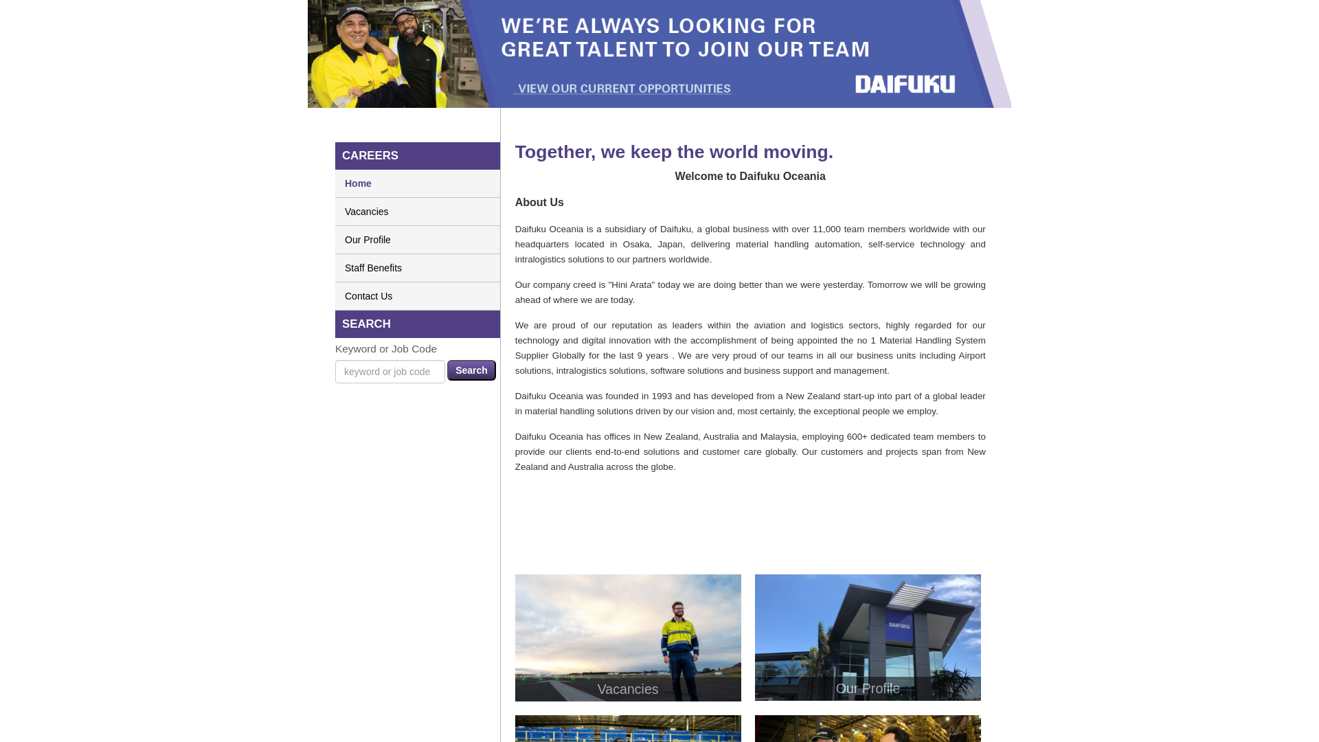 website screenshot of https://bcsgroupcareers.pages.dev/