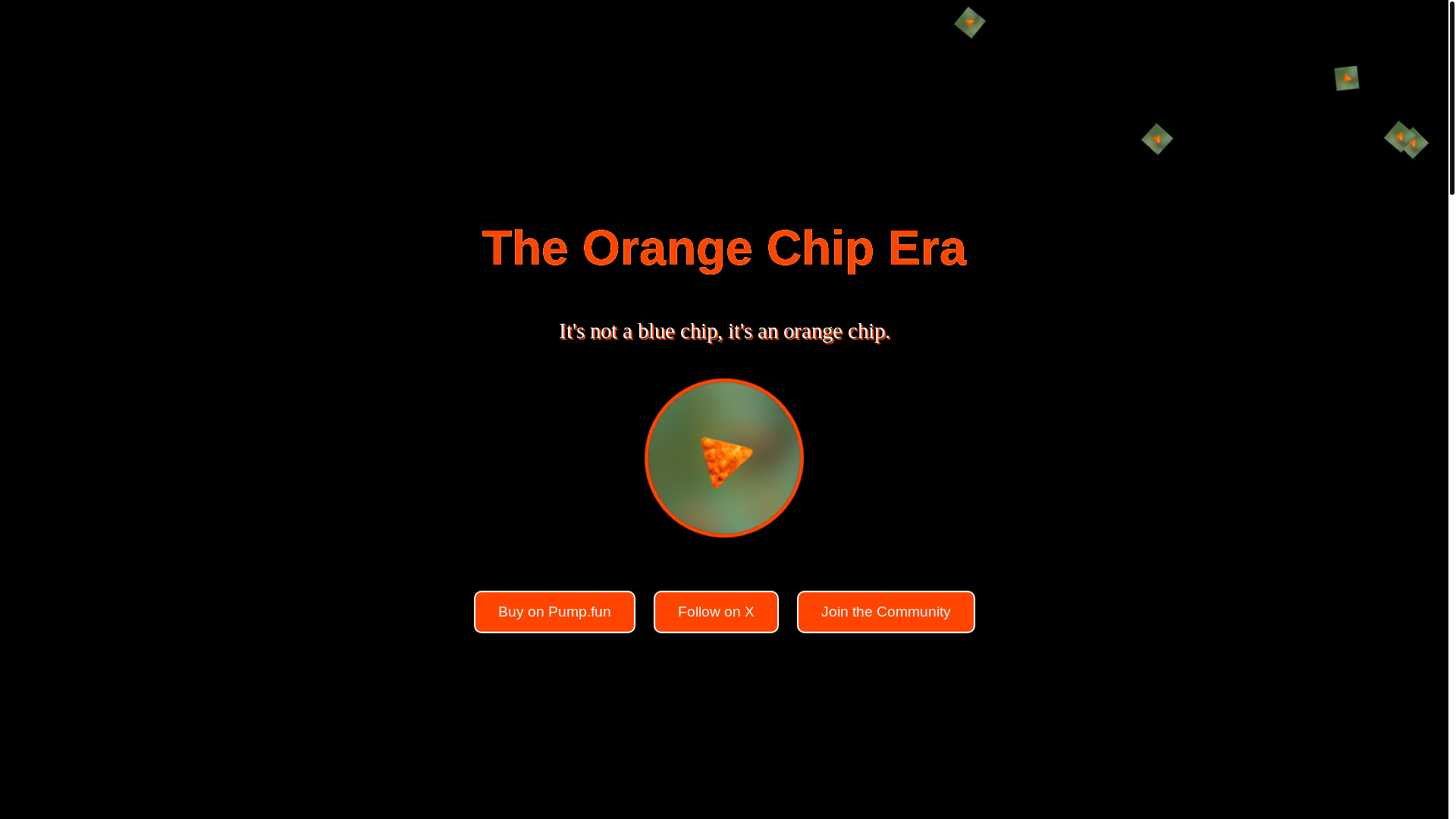 website screenshot of https://orangechipera.fun/