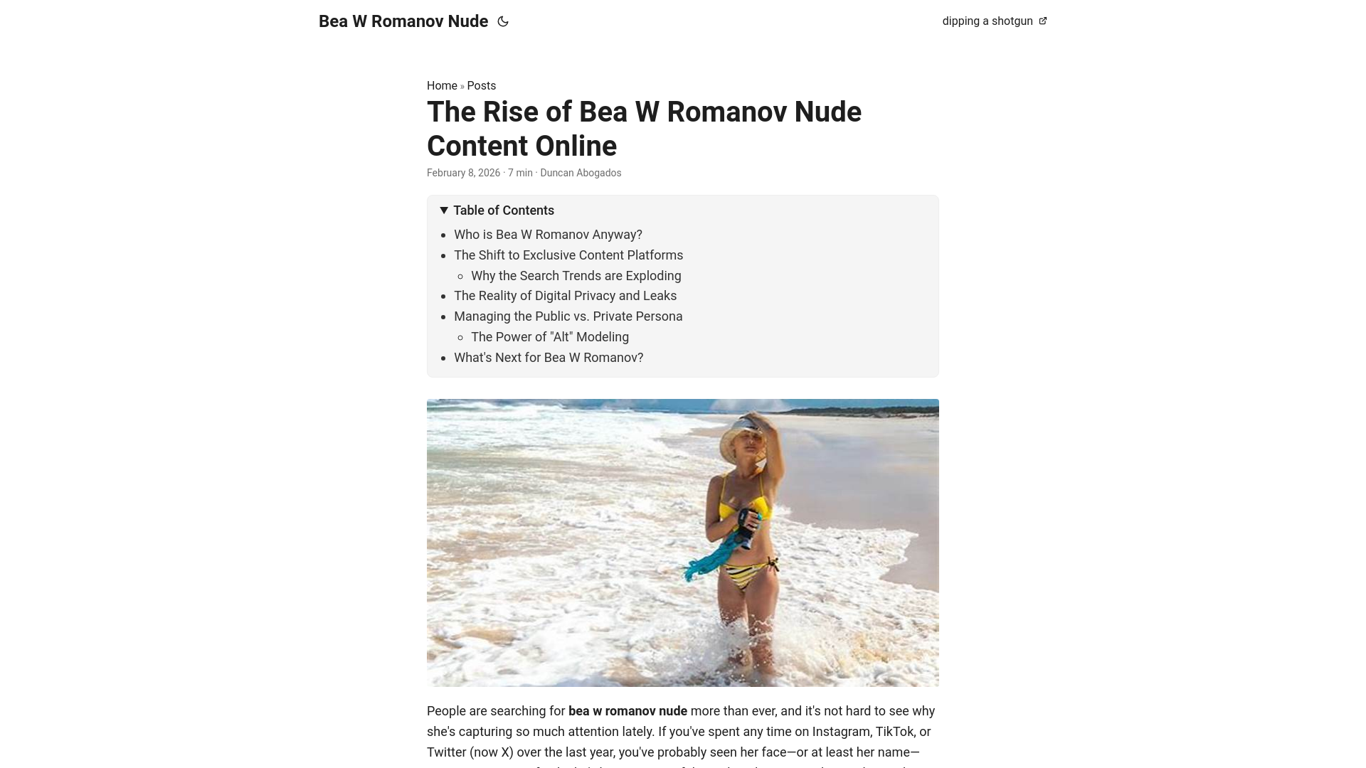 website screenshot of https://bea-w-romanov-nude.pages.dev/