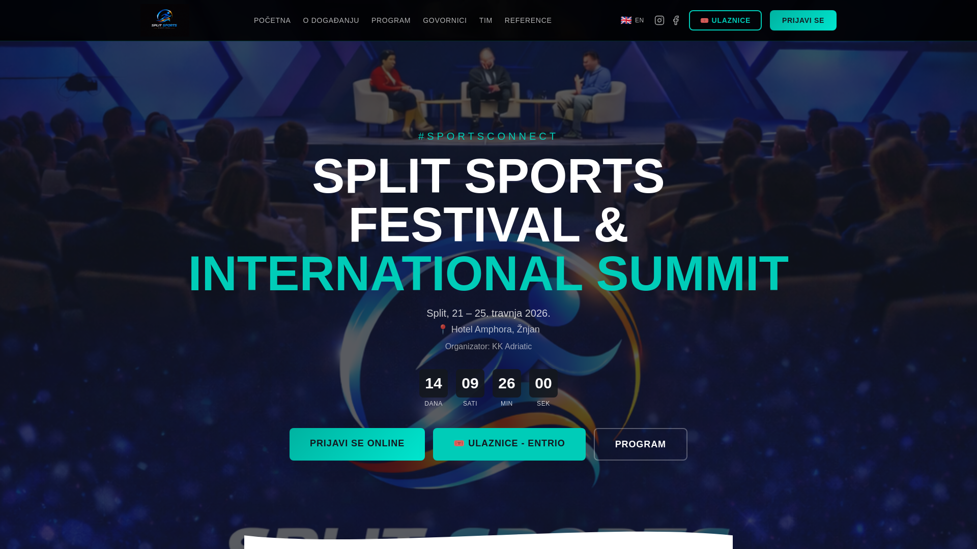 website screenshot of https://splitsportsfestival.com/