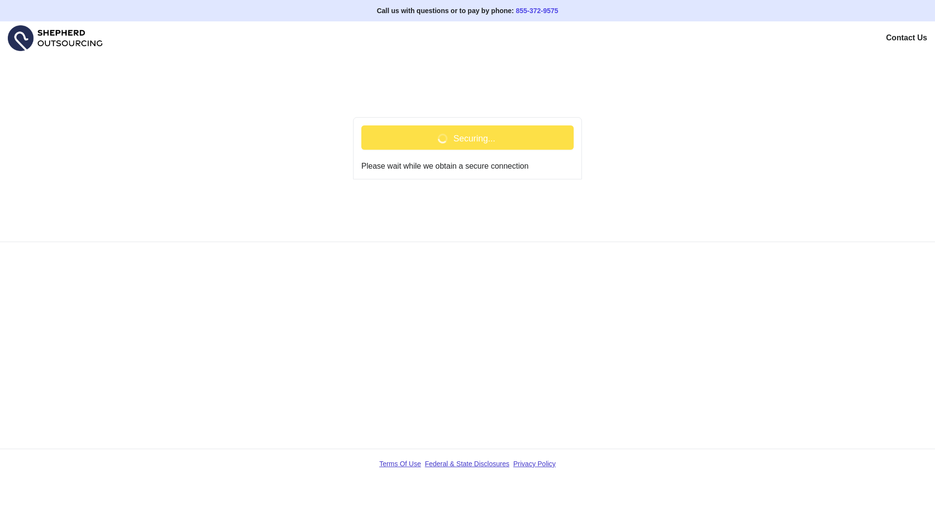website screenshot of https://portal.shepherdoutsourcing.com/s/n6a3IMcrPY
