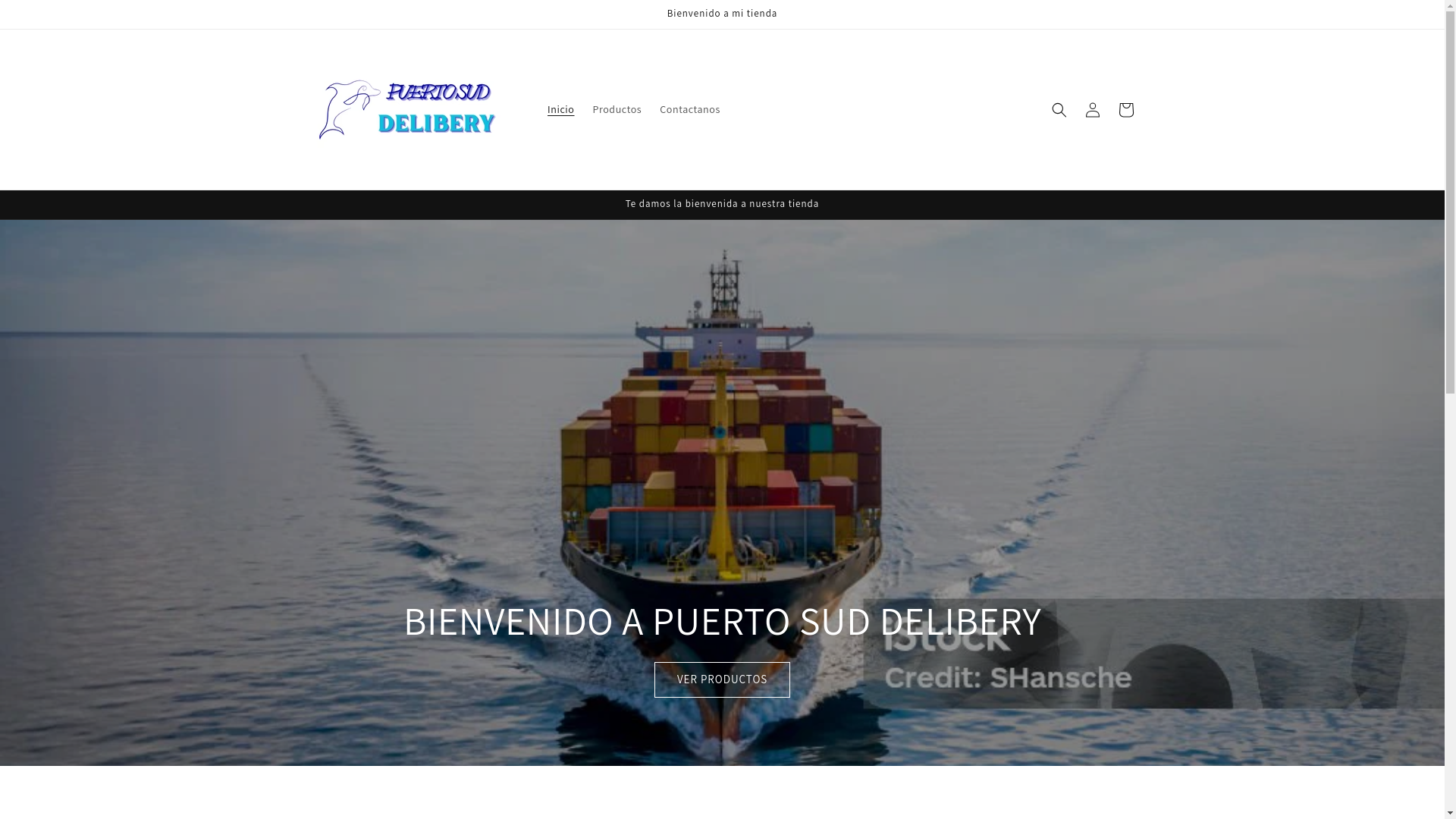website screenshot of https://puertosuddelivery.com/