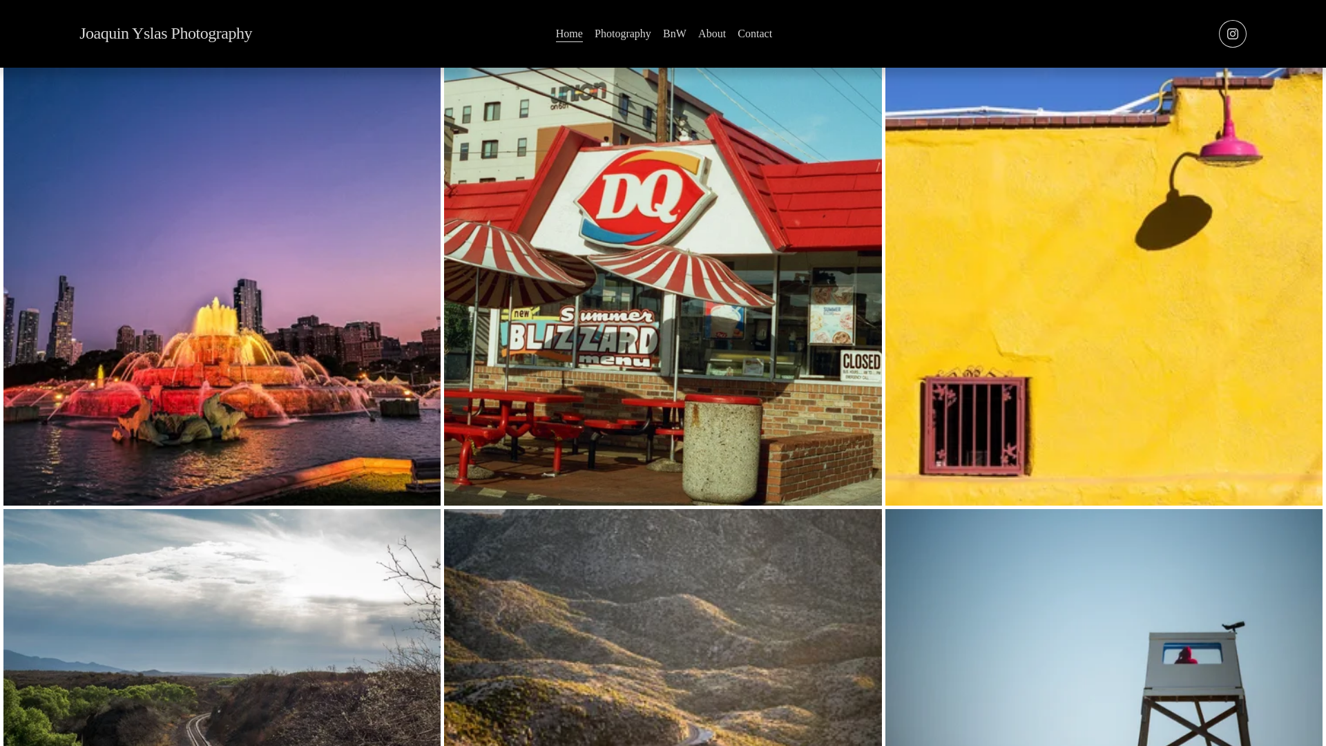 website screenshot of https://jycreativeimagery.com/