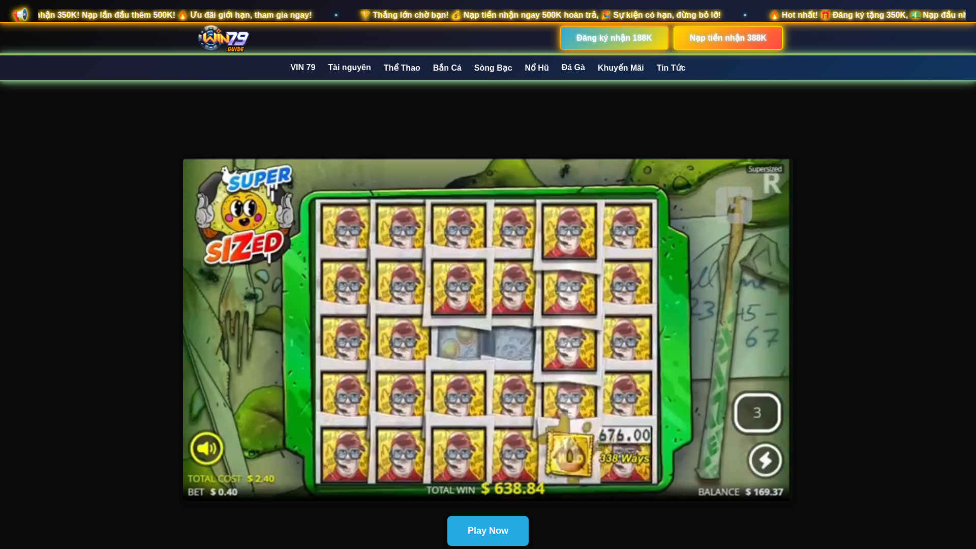 website screenshot of https://vin79vin.com/