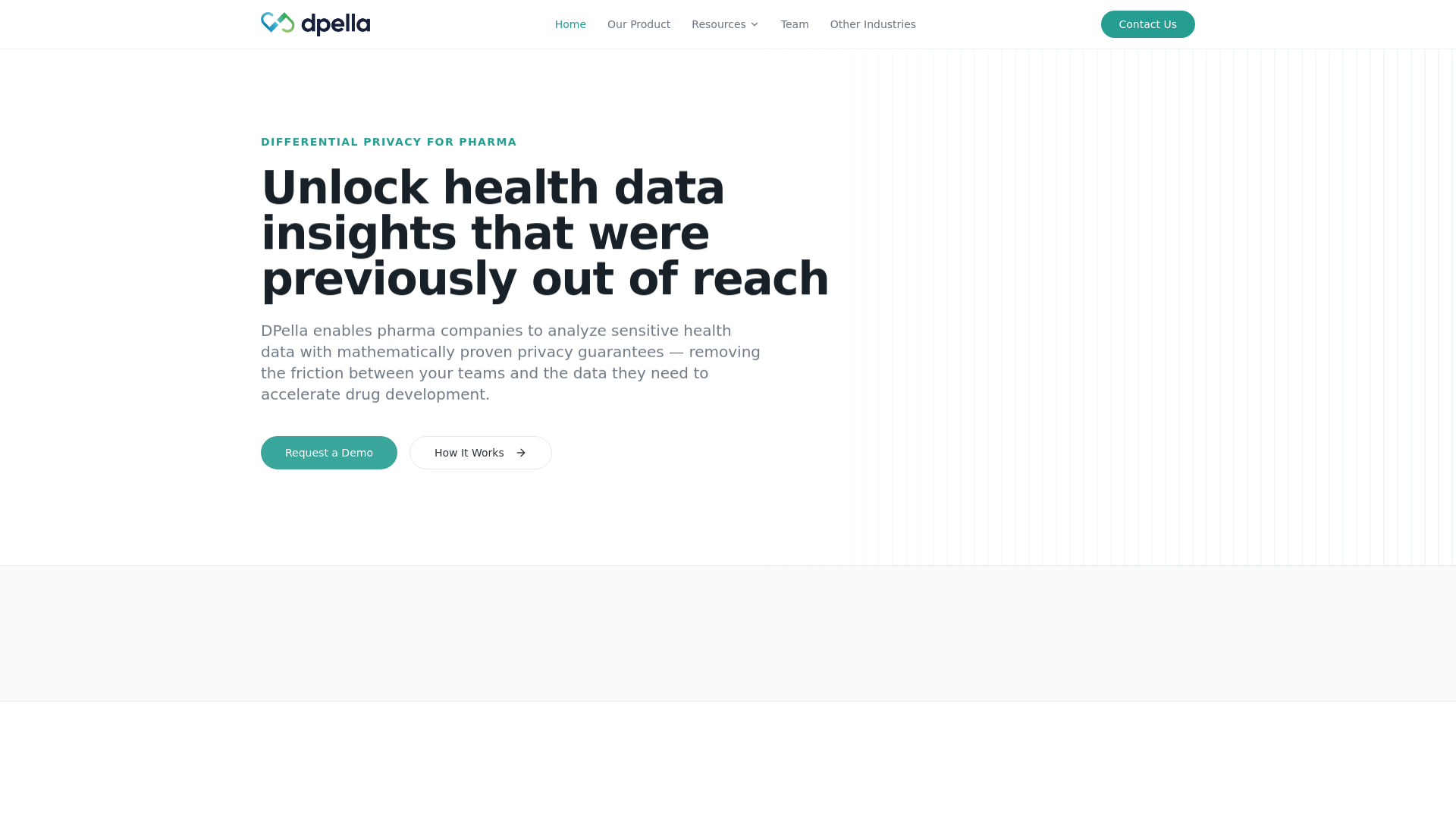 website screenshot of https://dpella-web-lovable.pages.dev/