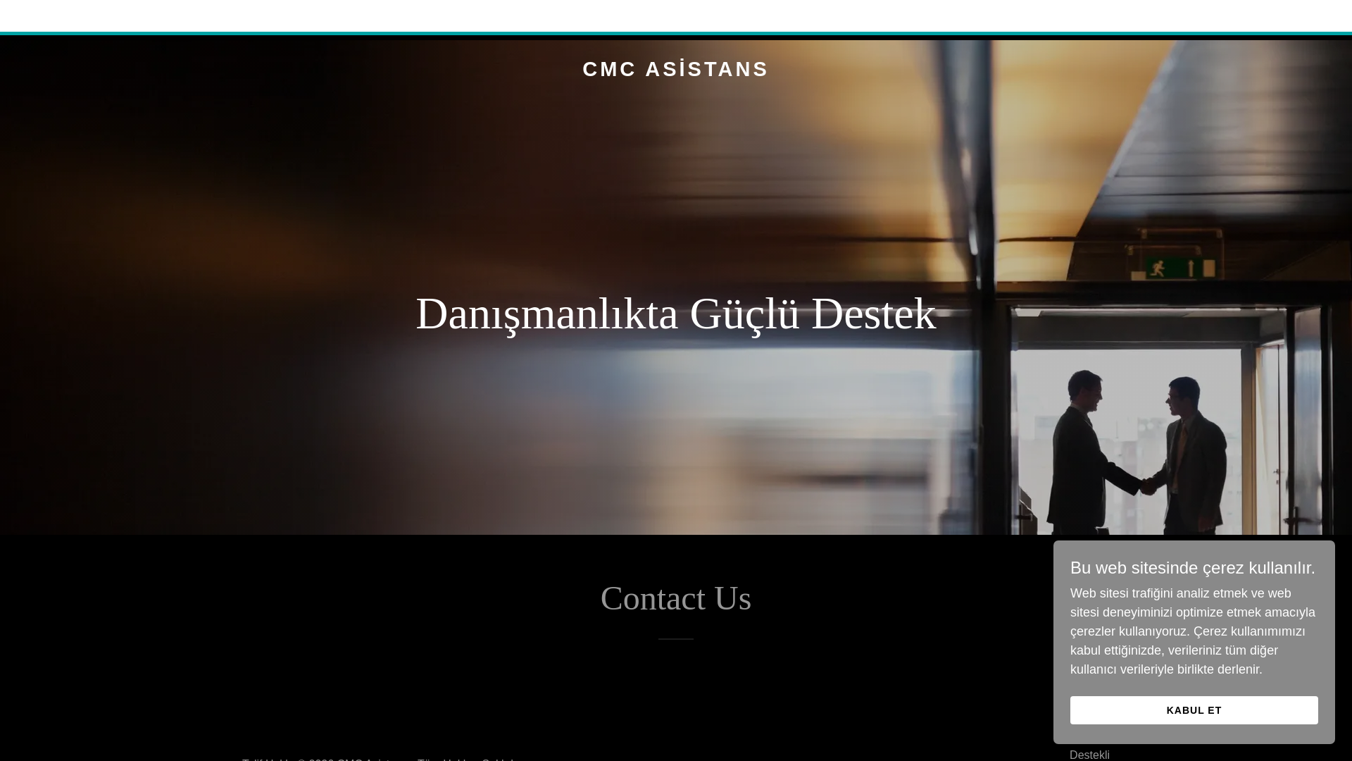 website screenshot of https://cmcasistans.com/