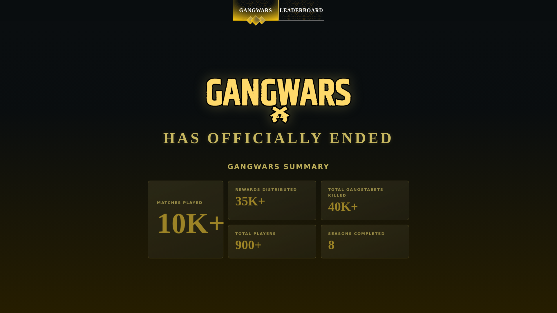 website screenshot of https://gangwars.pages.dev/