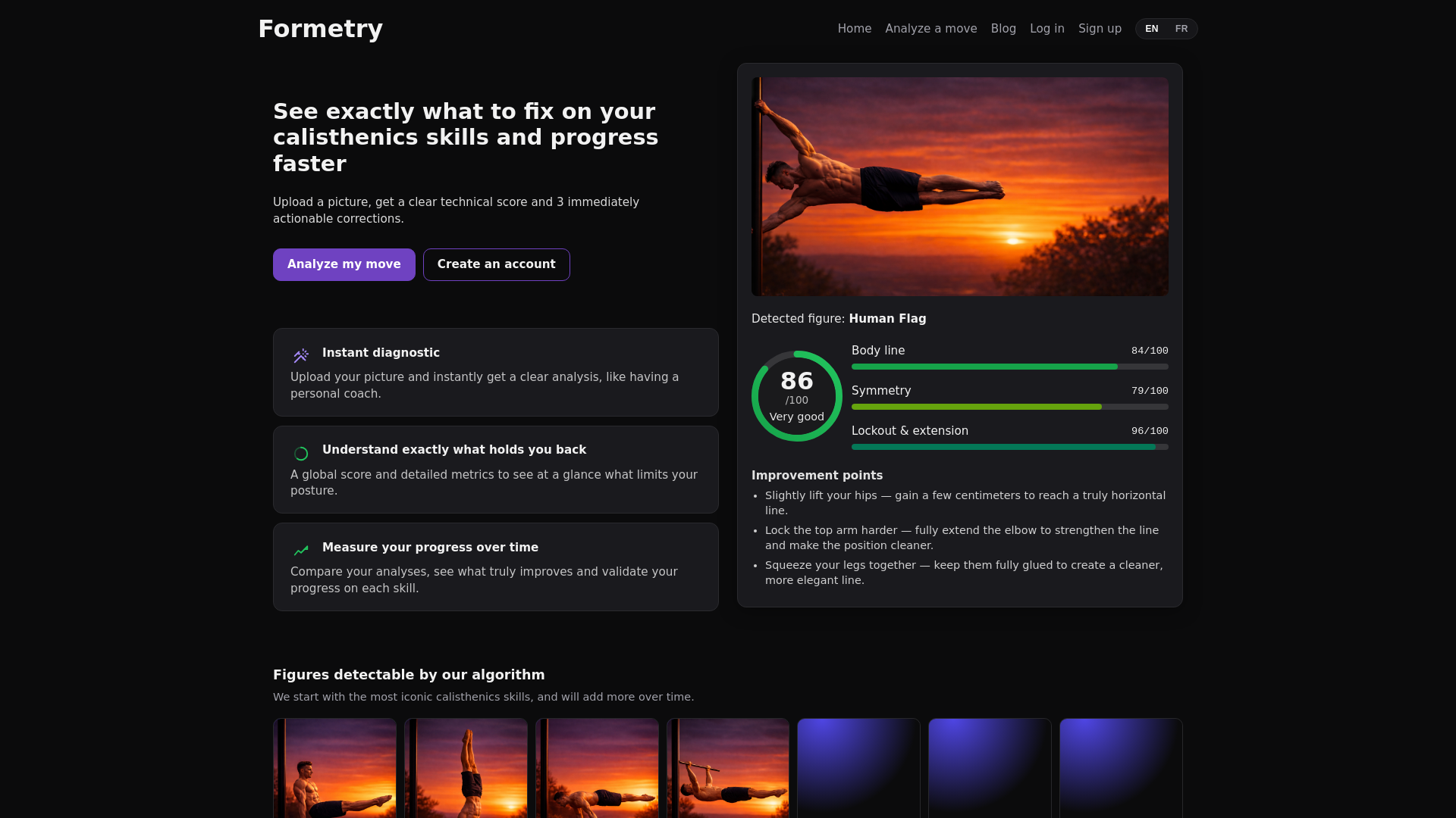 website screenshot of https://formetry.fr/
